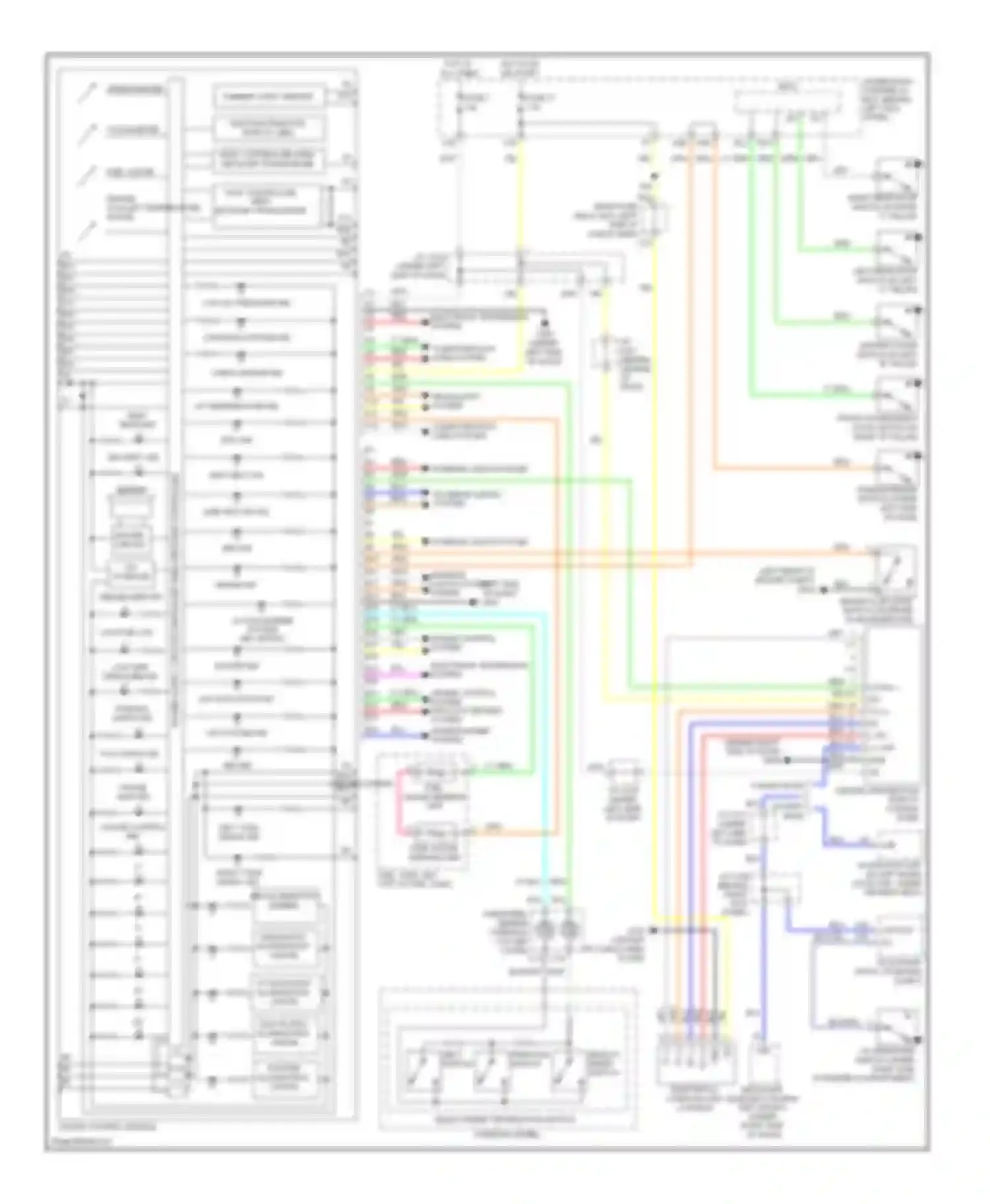 Wiring diagram yel for Acura MDX II (2006-2010) (63 of 71)