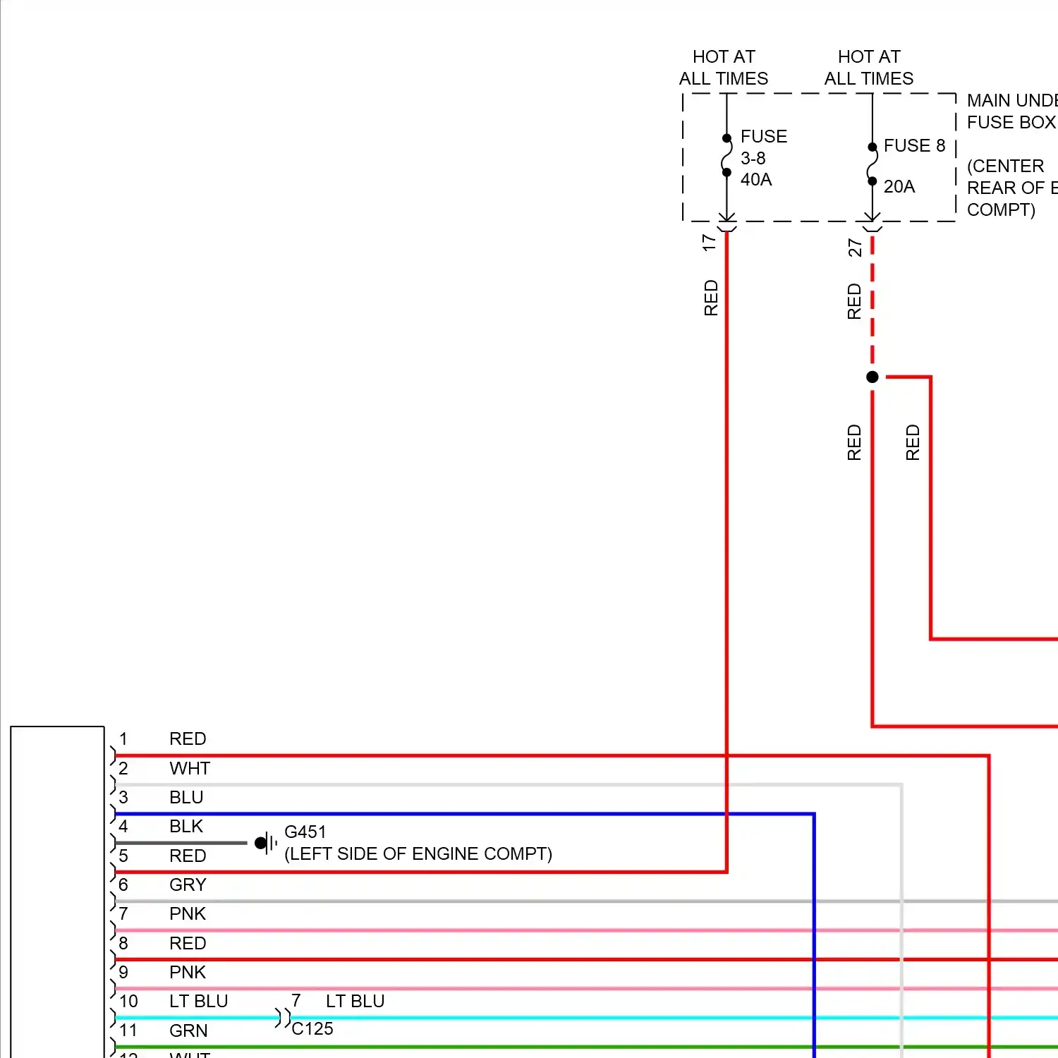 demo - Electric servo brake system circuit (1 of 2) Electric servo brake system circuit (1 of 2)