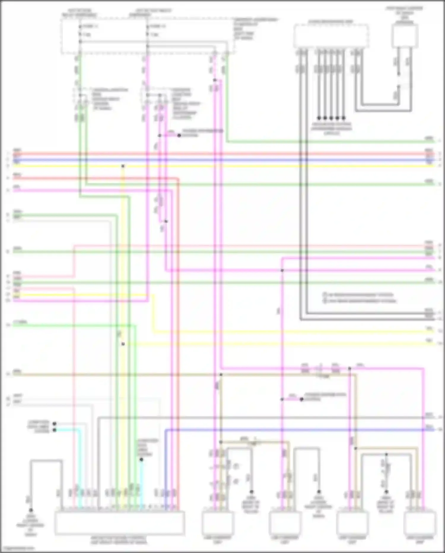 MDX Acura III facelift 2 (2016-2021): Navigation circuit, hybrid (2 of 9)