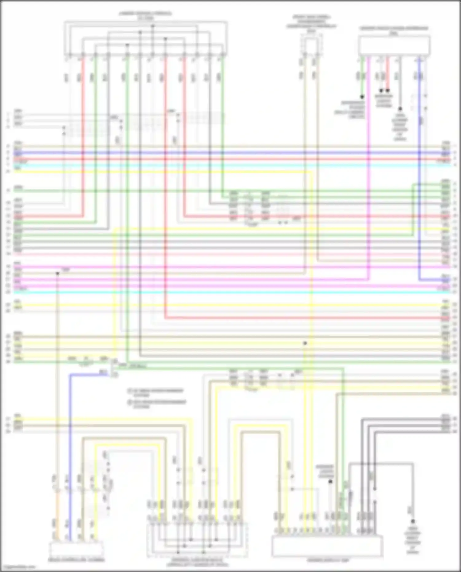 MDX Acura III facelift 2 (2016-2021): Navigation circuit, hybrid (6 of 9)