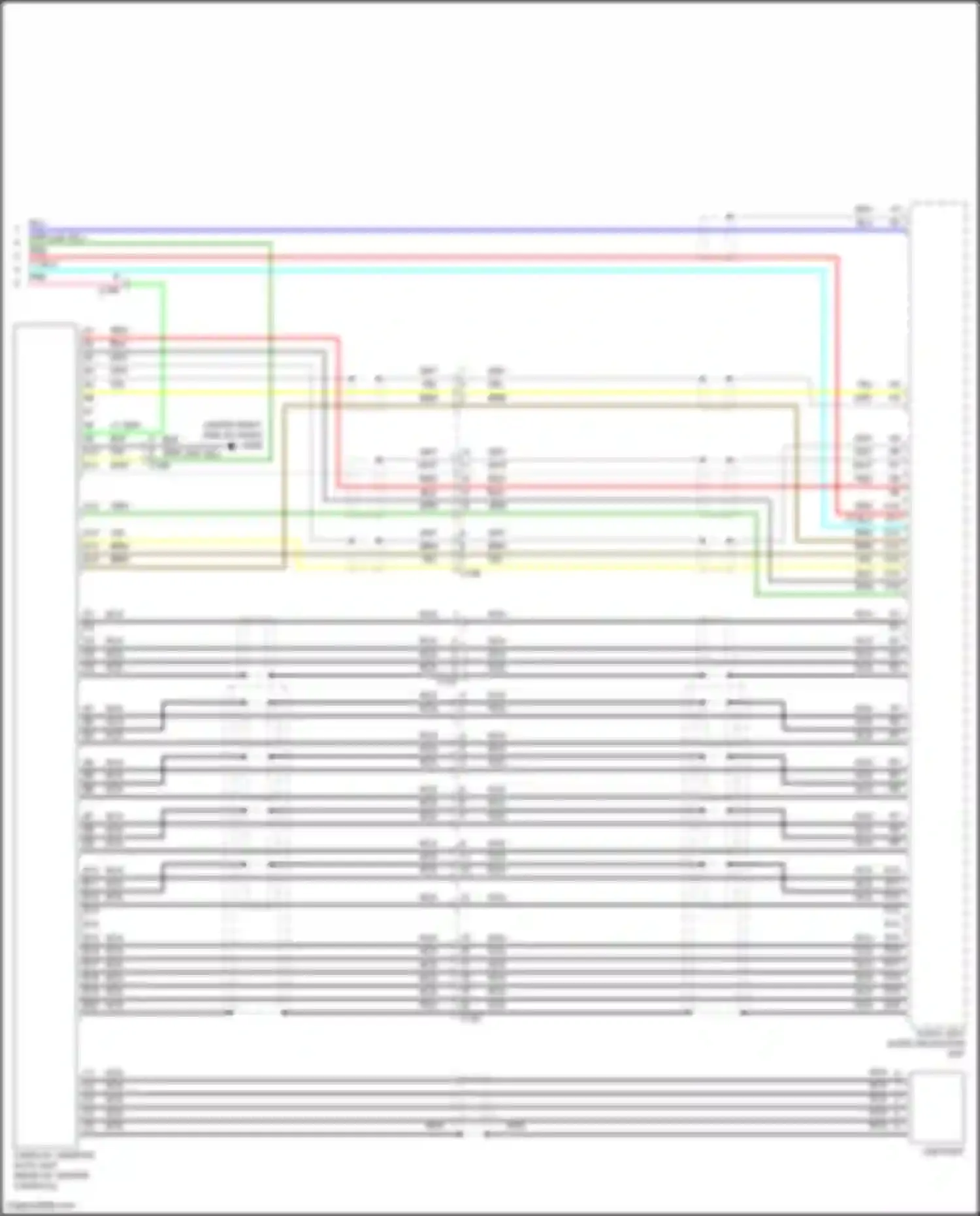 MDX Acura III facelift 2 (2016-2021): Radio circuit, except hybrid w/ navigation (9 of 9)