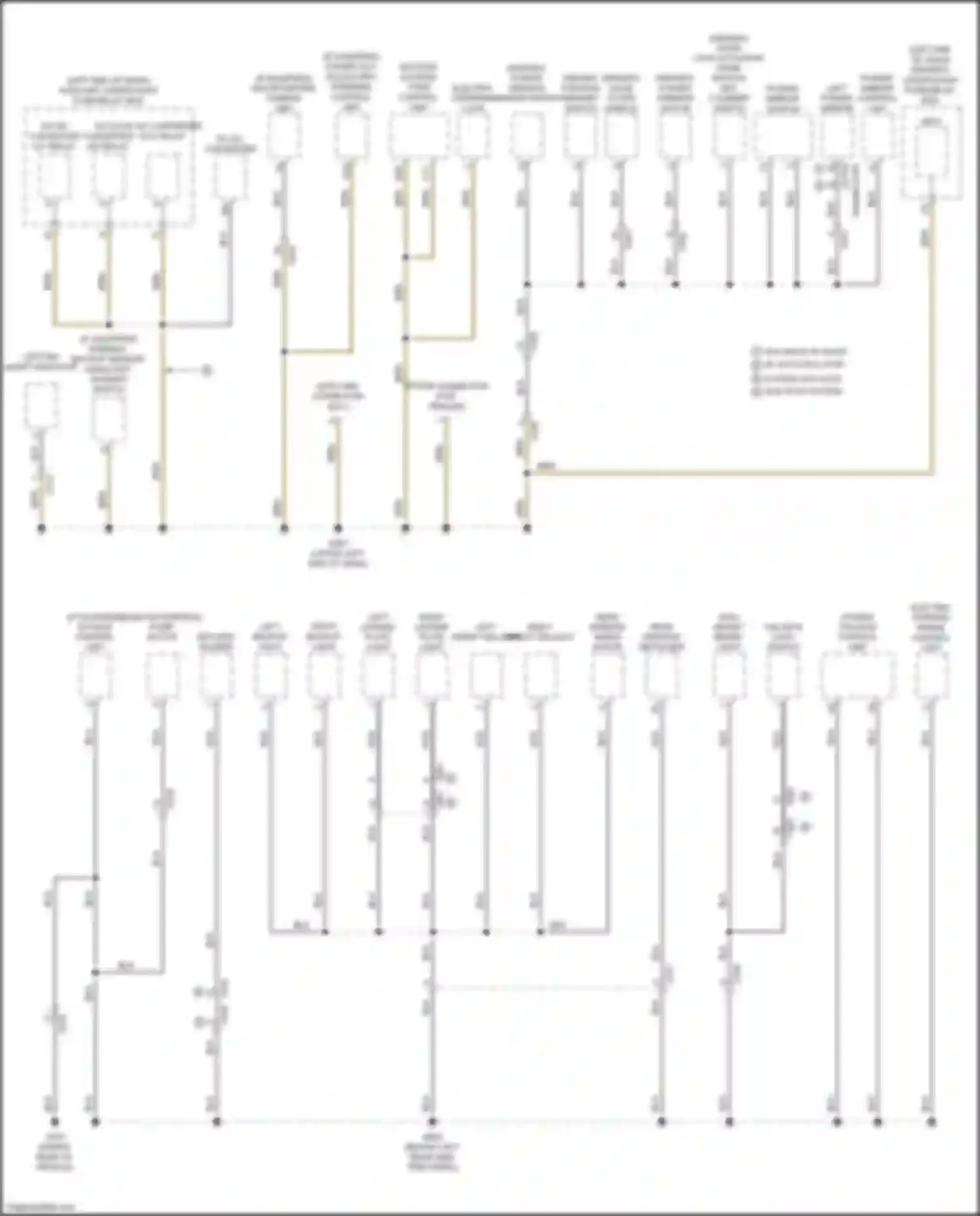 Wiring diagram 20 pin for Acura MDX III facelift 2 (2016-2021) (3 of 7)