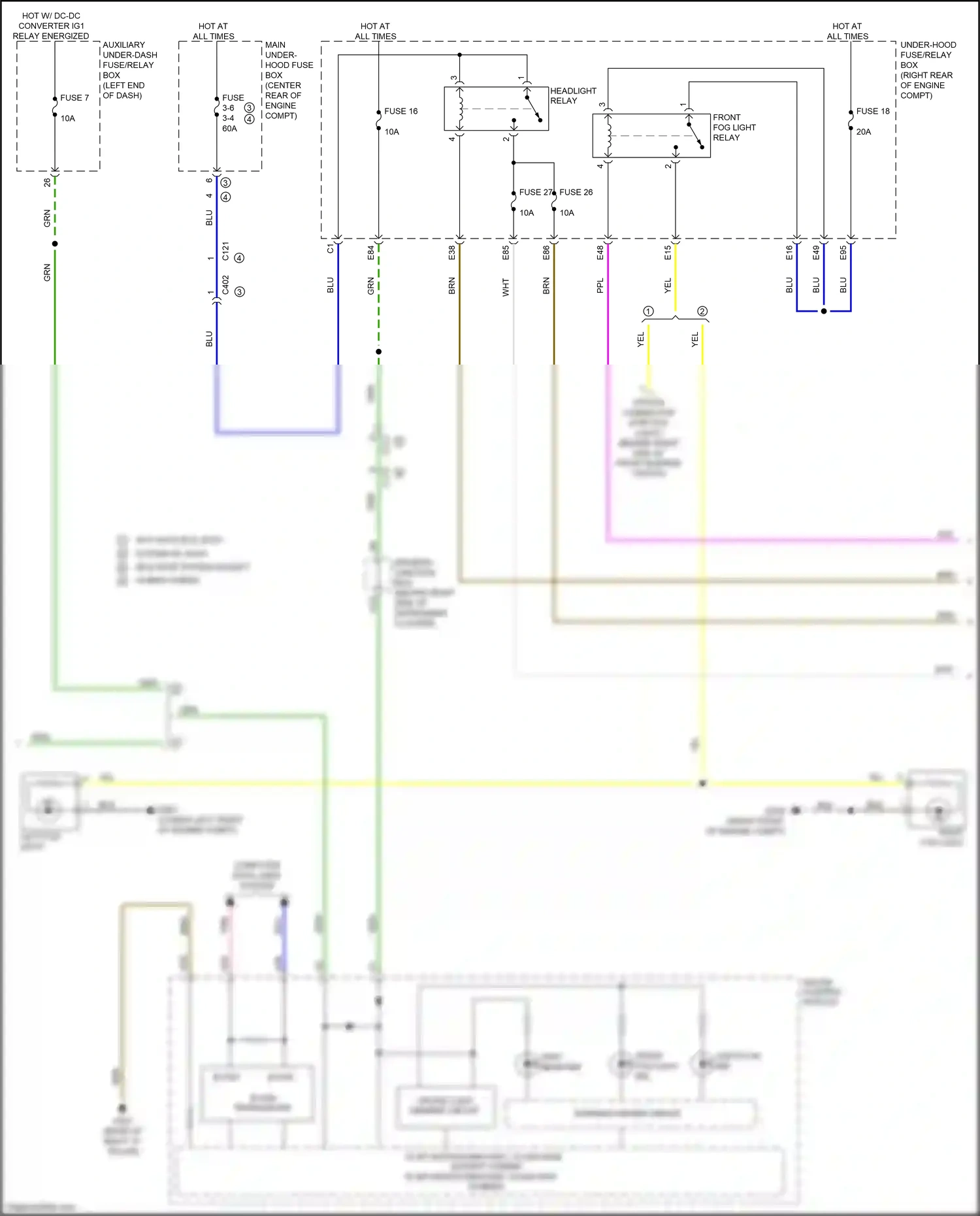 Acura MDX III facelift 2 (2016-2021) 32-bit microcomputer + flash rom wiring diagram  (4 of 25)