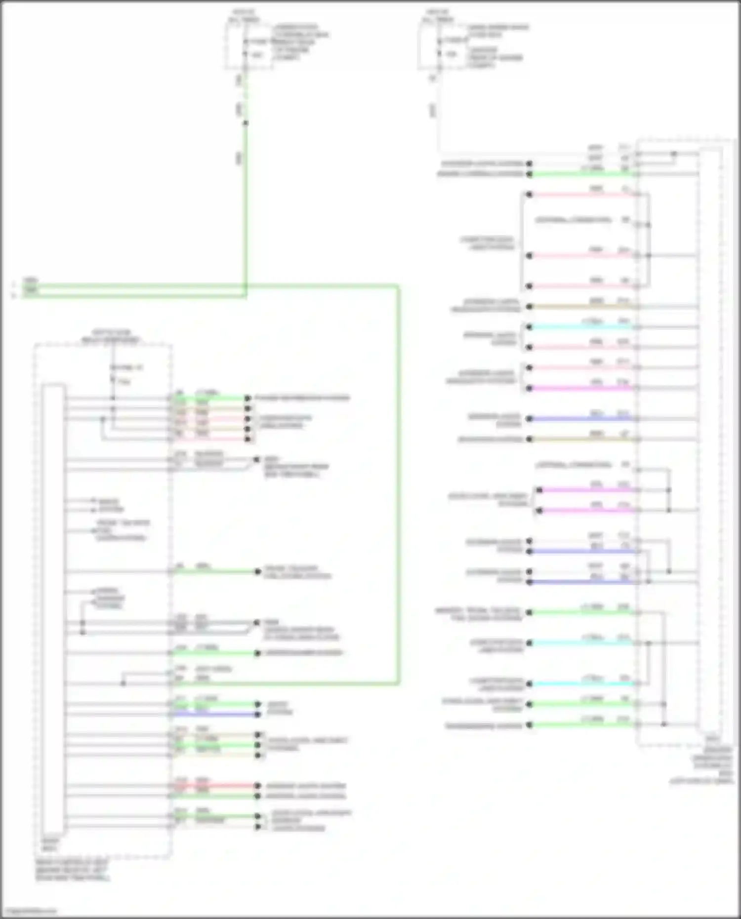 Wiring diagram blk for Acura MDX III facelift 2 (2016-2021) (97 of 220)