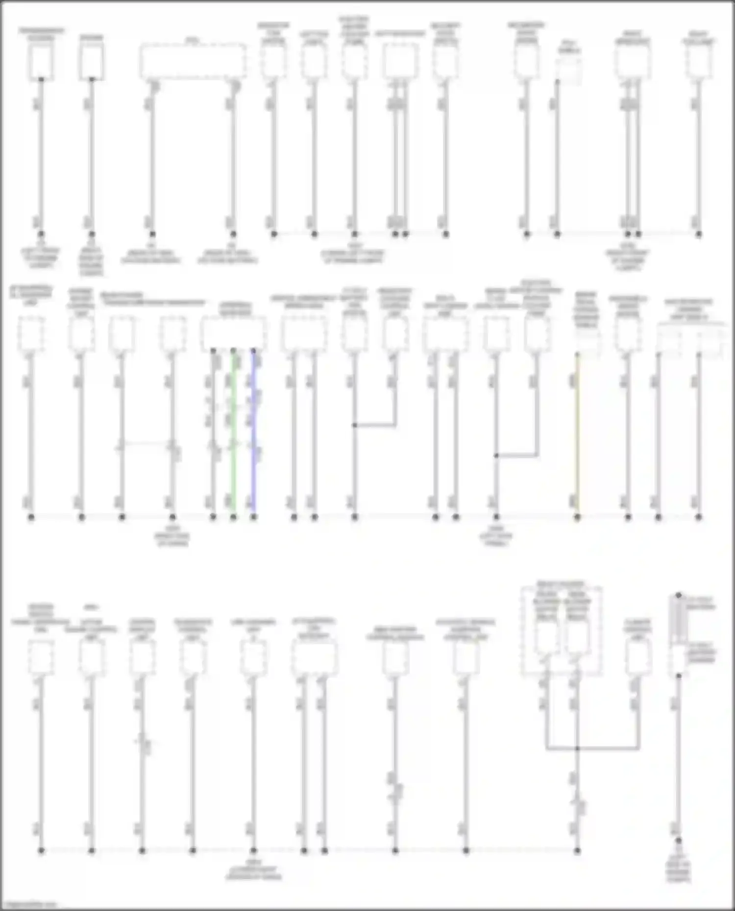 Wiring diagram blk for Acura MDX III facelift 2 (2016-2021) (148 of 220)