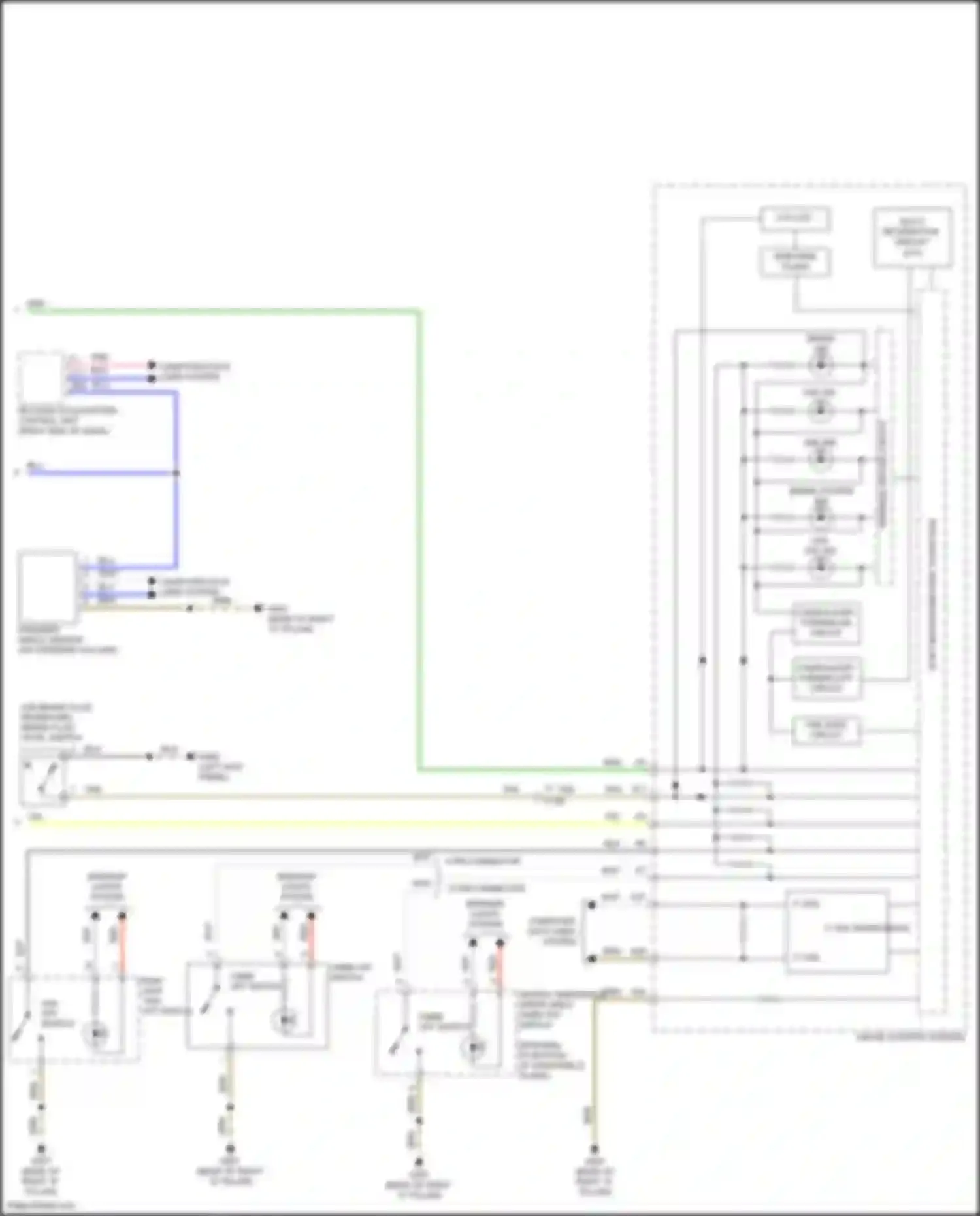 Wiring diagram brn for Acura MDX III facelift 2 (2016-2021) (14 of 223)