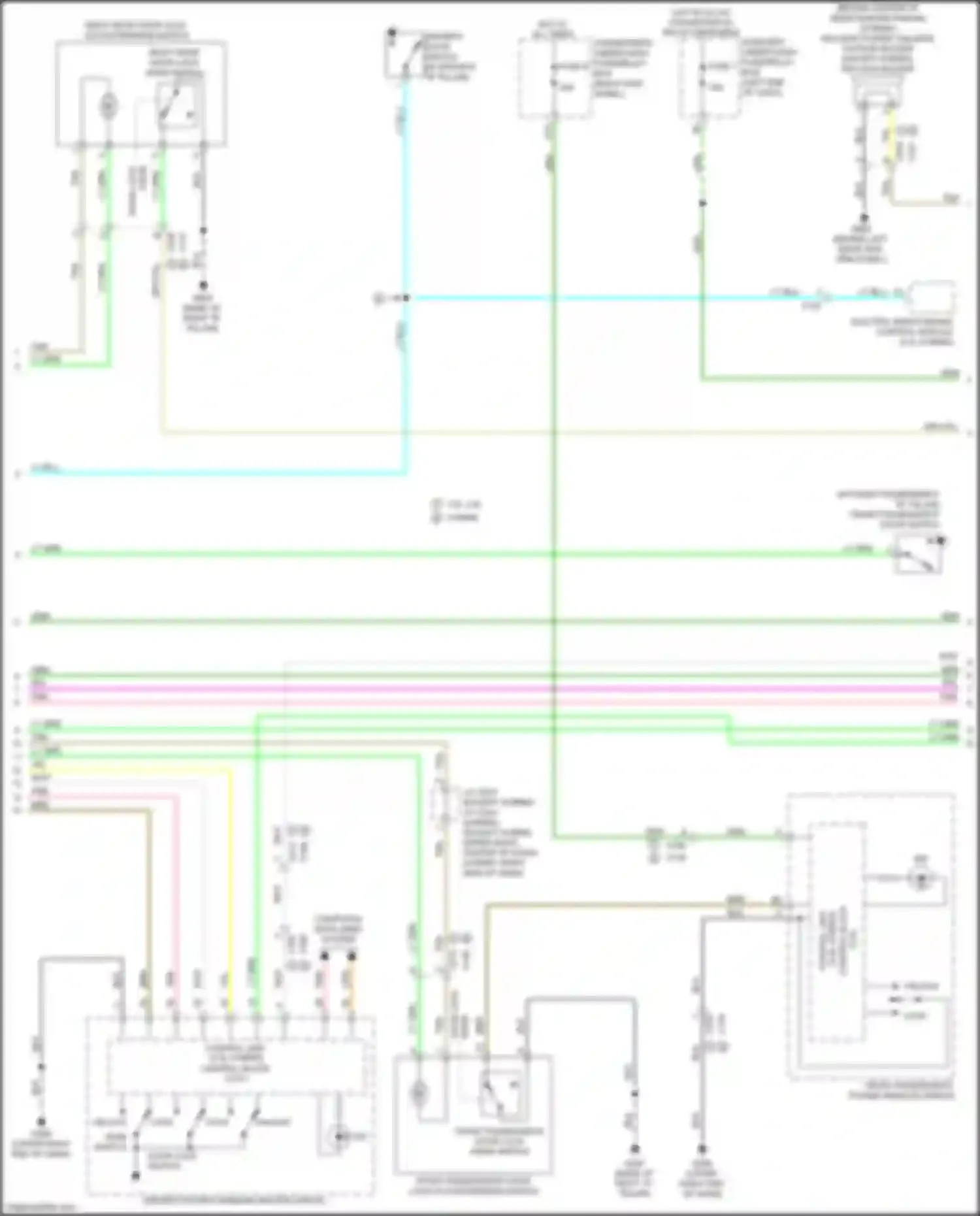 Wiring diagram brn for Acura MDX III facelift 2 (2016-2021) (102 of 223)