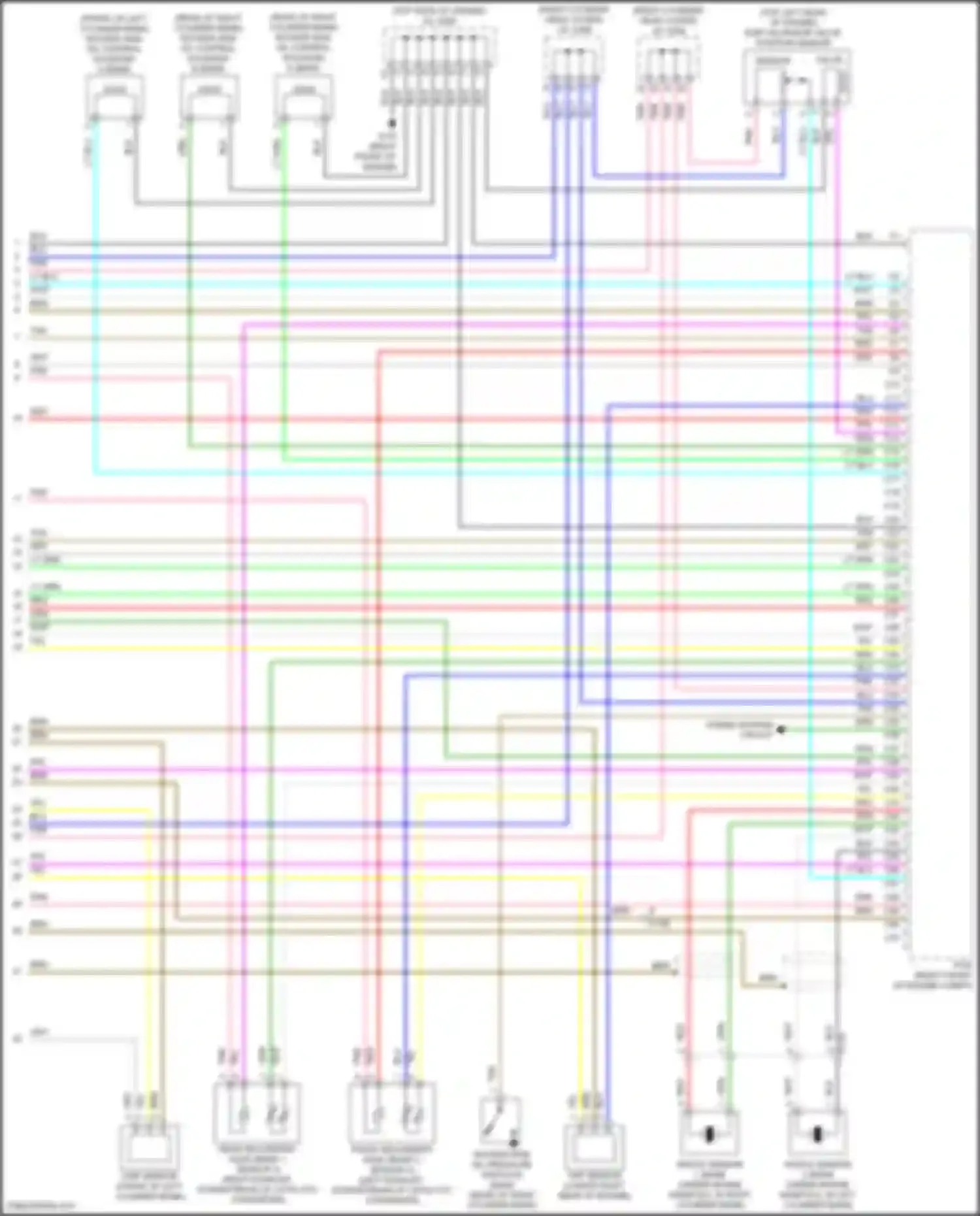 Wiring diagram cmp sensor for Acura MDX III facelift 2 (2016-2021) (3 of 4)