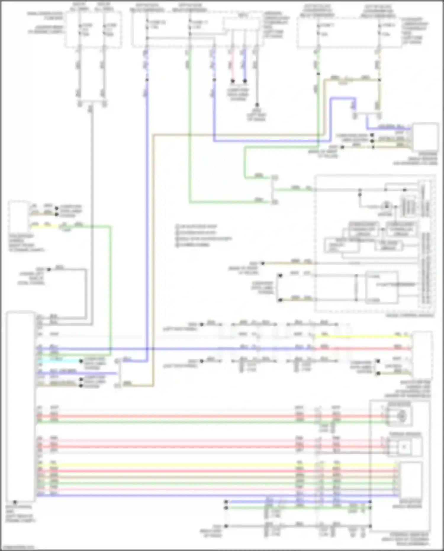 Wiring diagram eps motor for Acura MDX III facelift 2 (2016-2021) (1 of 1)