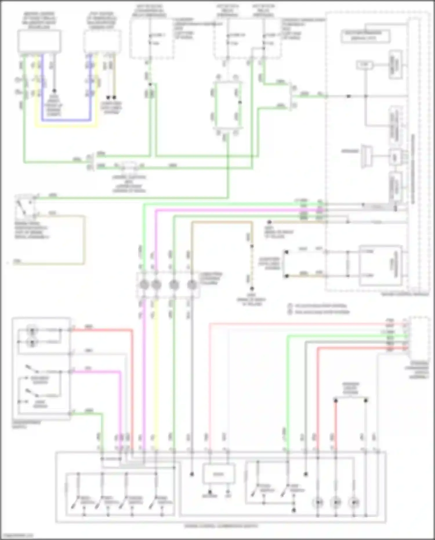Wiring diagram f-can h for Acura MDX III facelift 2 (2016-2021) (12 of 17)