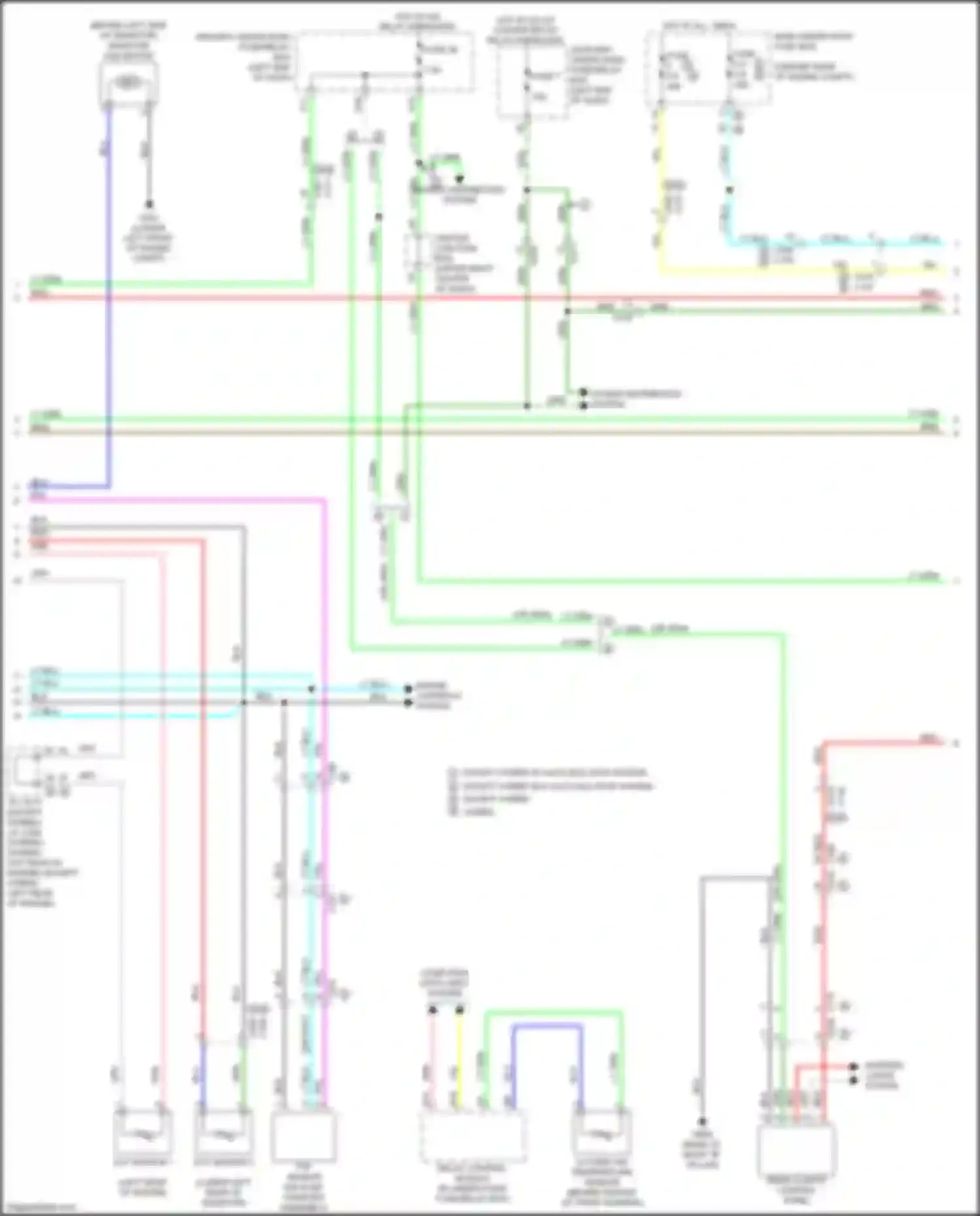 Wiring diagram ftp sensor for Acura MDX III facelift 2 (2016-2021) (1 of 3)