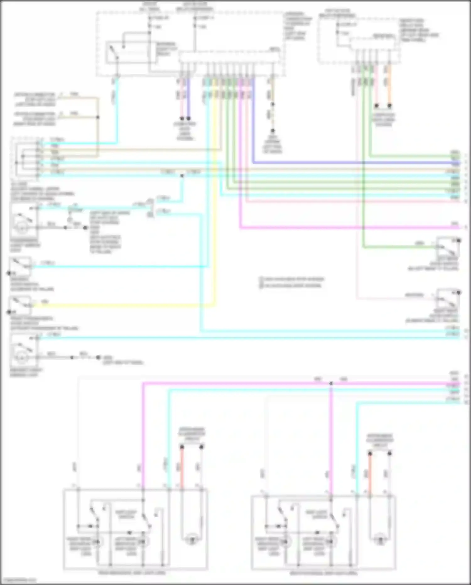 Wiring diagram fuse 11 for Acura MDX III facelift 2 (2016-2021) (61 of 67)