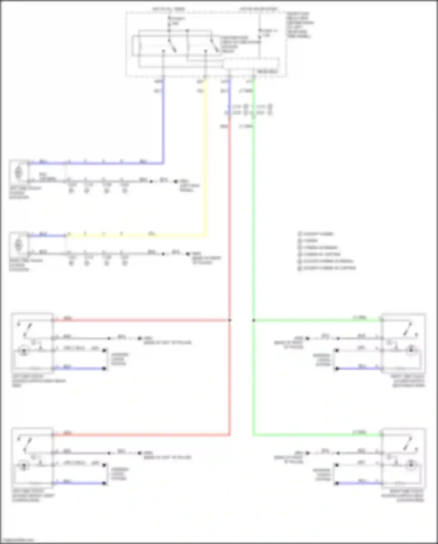 Wiring diagram fuse 13 for Acura MDX III facelift 2 (2016-2021) (27 of 27)