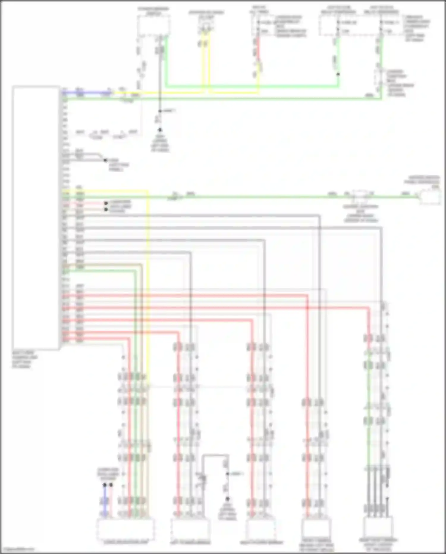 Wiring diagram fuse 15 for Acura MDX III facelift 2 (2016-2021) (12 of 20)