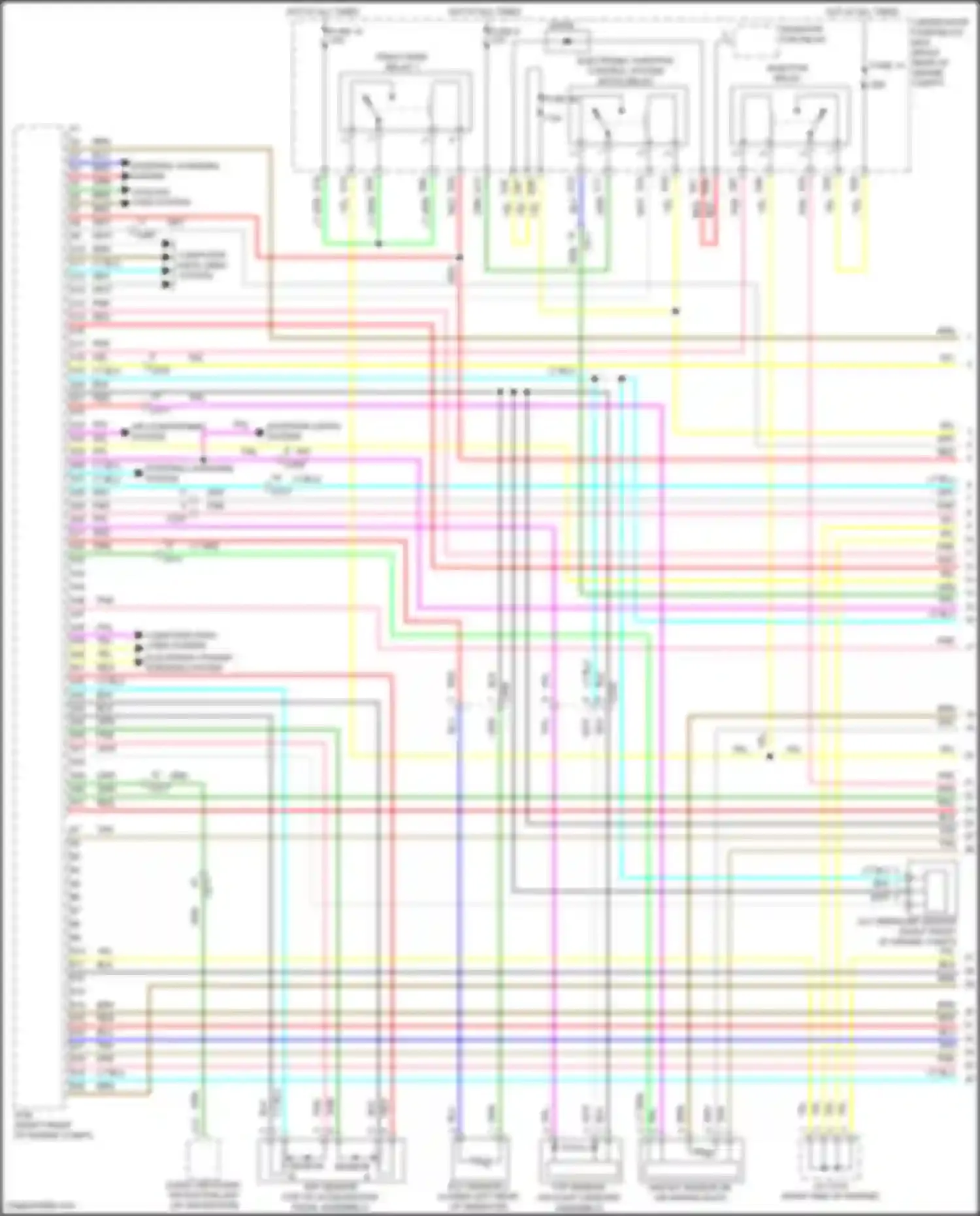 Wiring diagram fuse 28 for Acura MDX III facelift 2 (2016-2021) (12 of 12)