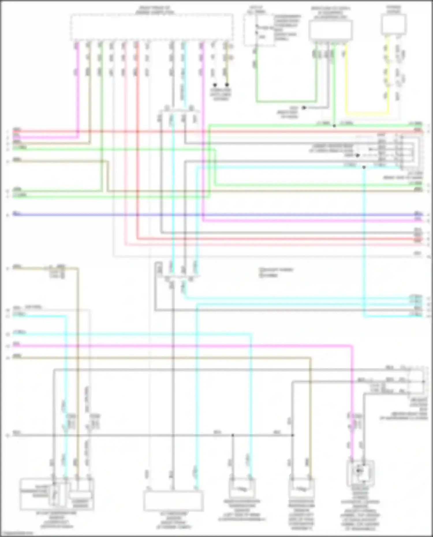 Wiring diagram fuse 28 for Acura MDX III facelift 2 (2016-2021) (3 of 12)