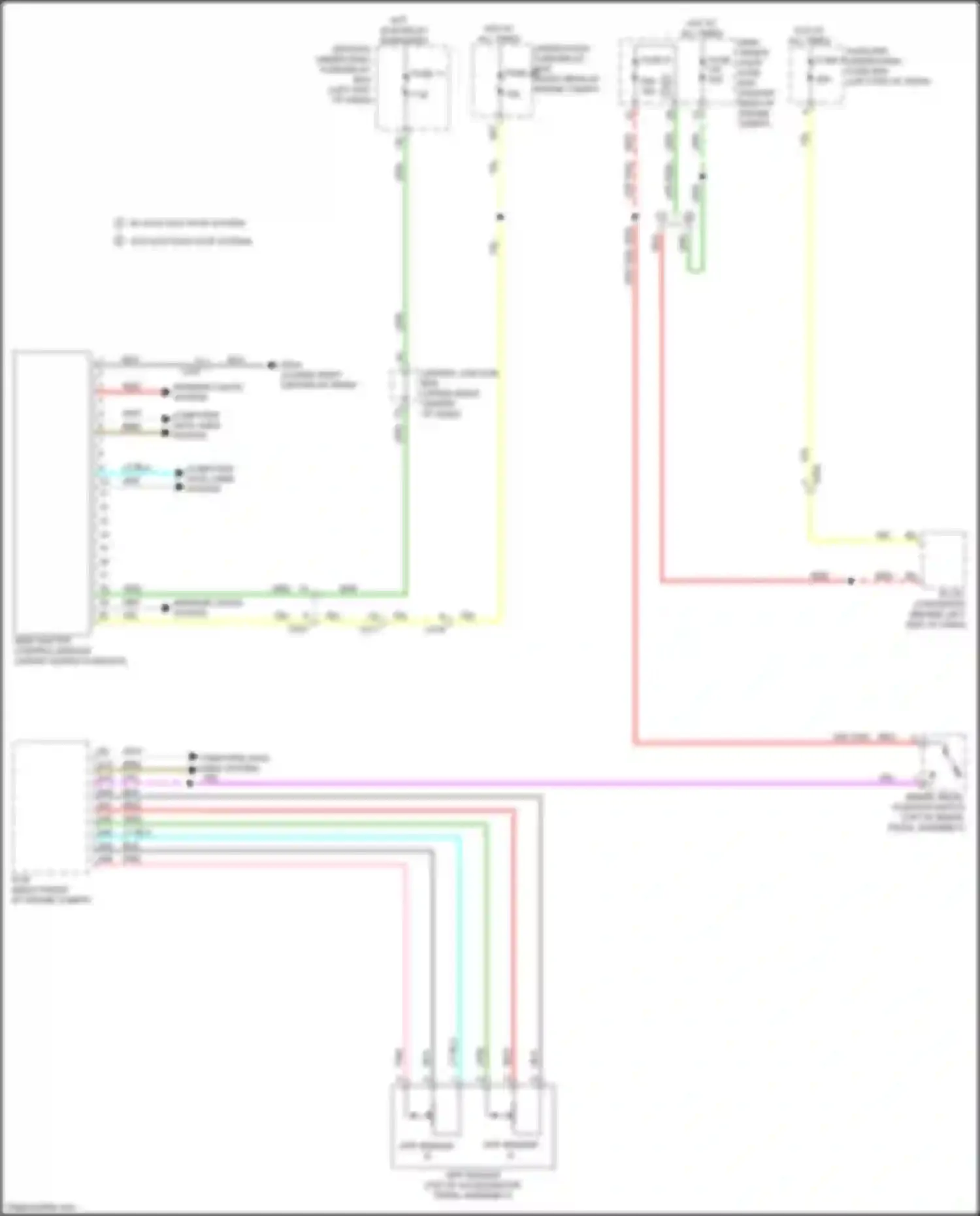 Wiring diagram fuse 3 for Acura MDX III facelift 2 (2016-2021) (10 of 25)