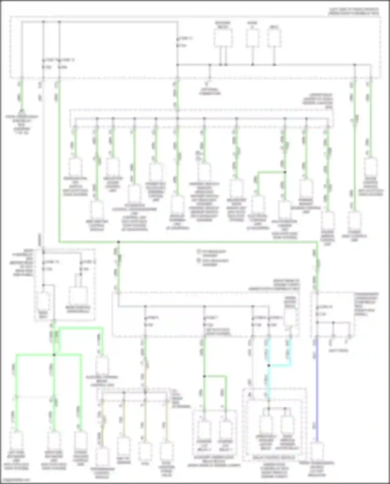 Wiring diagram fuse 7 for Acura MDX III facelift 2 (2016-2021) (17 of 45)