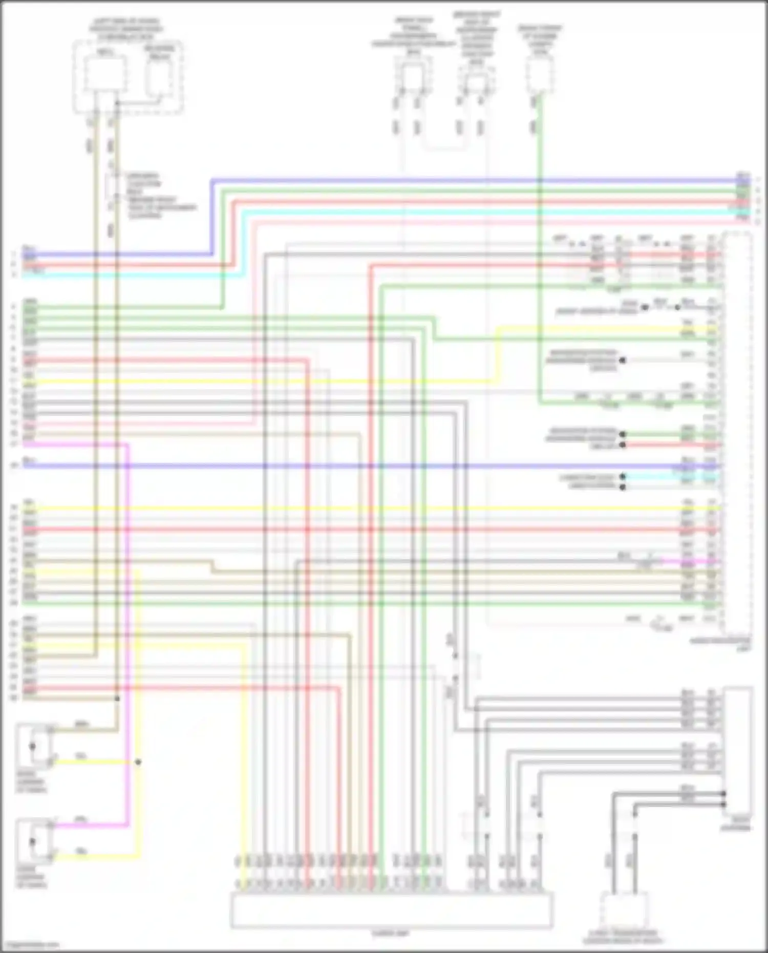 Wiring diagram grn for Acura MDX III facelift 2 (2016-2021) (47 of 223)