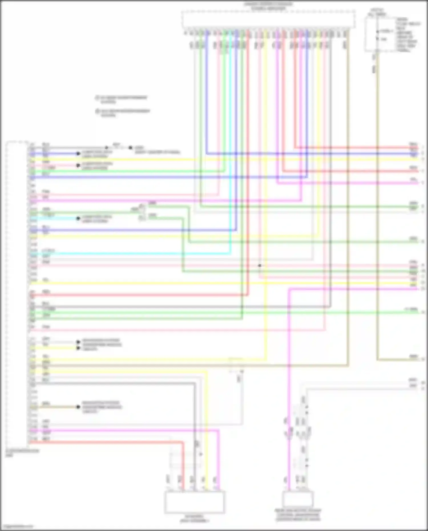 Wiring diagram gry for Acura MDX III facelift 2 (2016-2021) (71 of 203)