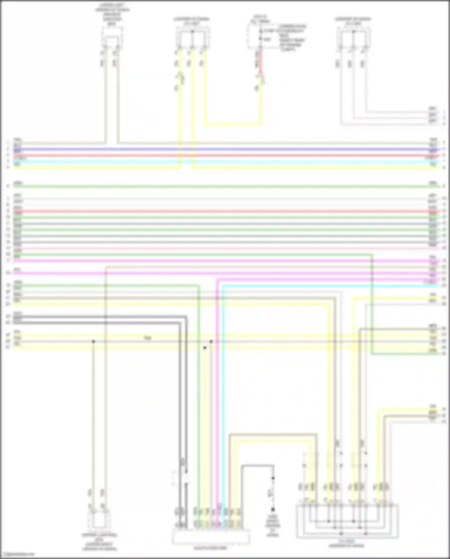 Wiring diagram hot at all times for Acura MDX III facelift 2 (2016-2021) (28 of 125)