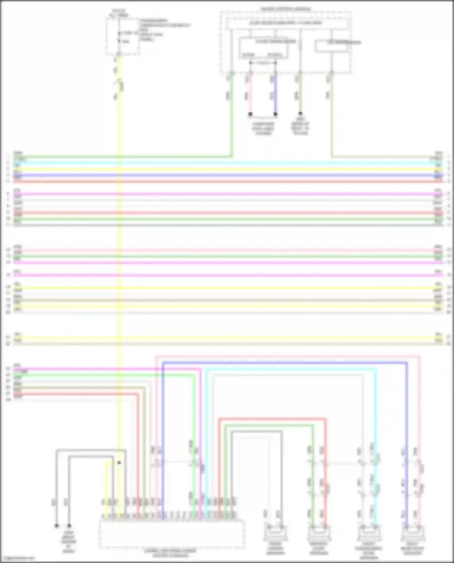 Wiring diagram lin transceiver for Acura MDX III facelift 2 (2016-2021) (6 of 7)