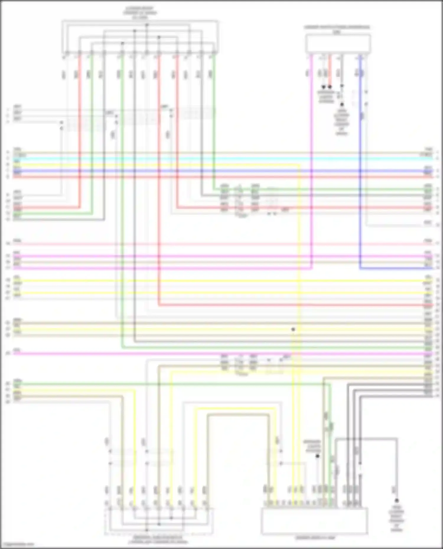 Wiring diagram nca for Acura MDX III facelift 2 (2016-2021) (13 of 66)