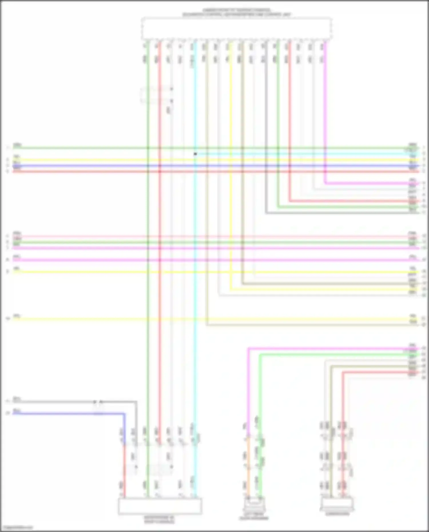 Wiring diagram red for Acura MDX III facelift 2 (2016-2021) (43 of 201)