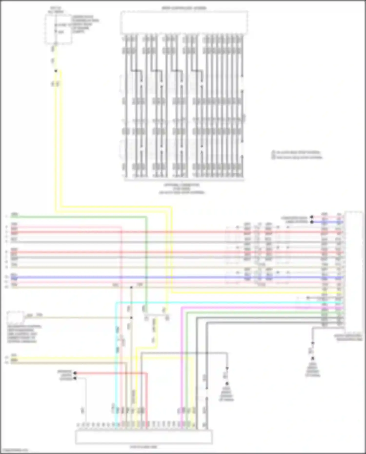 Wiring diagram red for Acura MDX III facelift 2 (2016-2021) (38 of 201)