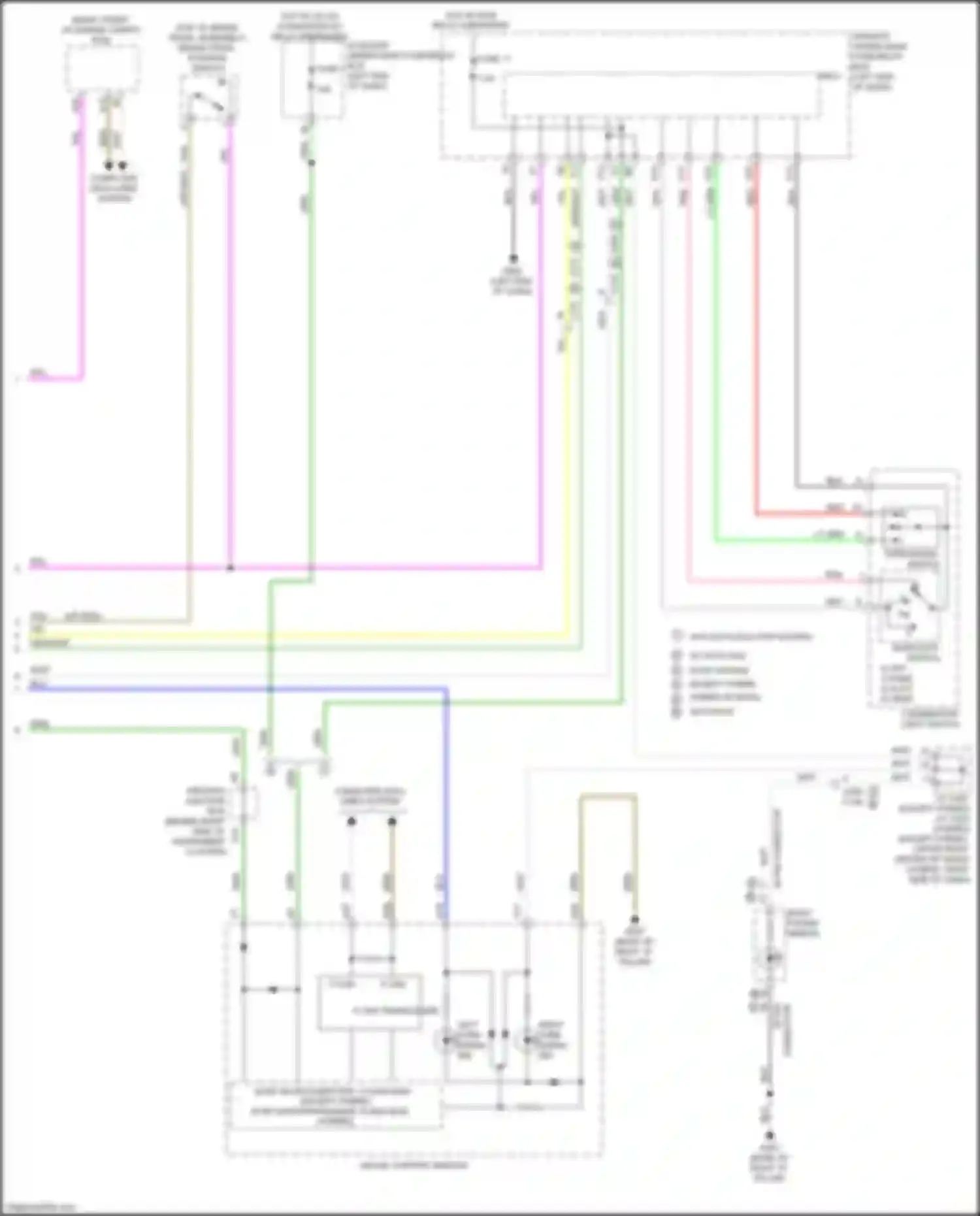 Wiring diagram relay energized for Acura MDX III facelift 2 (2016-2021) (46 of 64)
