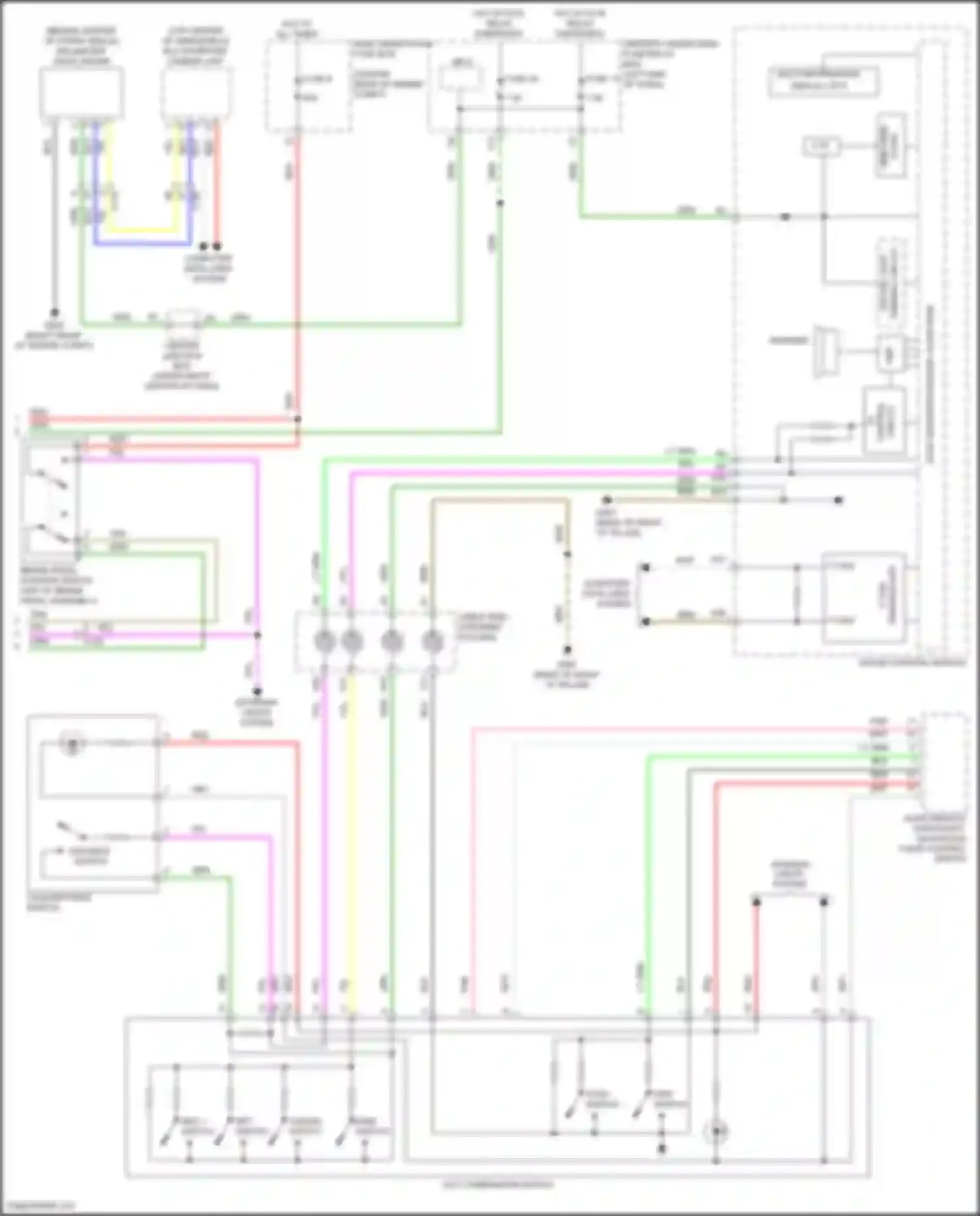 Wiring diagram relay energized for Acura MDX III facelift 2 (2016-2021) (35 of 64)