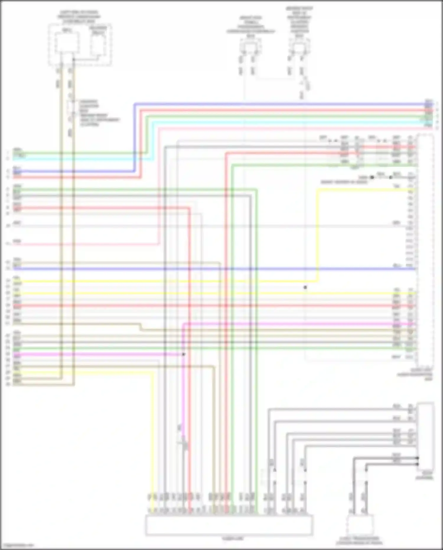 Wiring diagram reverse relay for Acura MDX III facelift 2 (2016-2021) (8 of 10)
