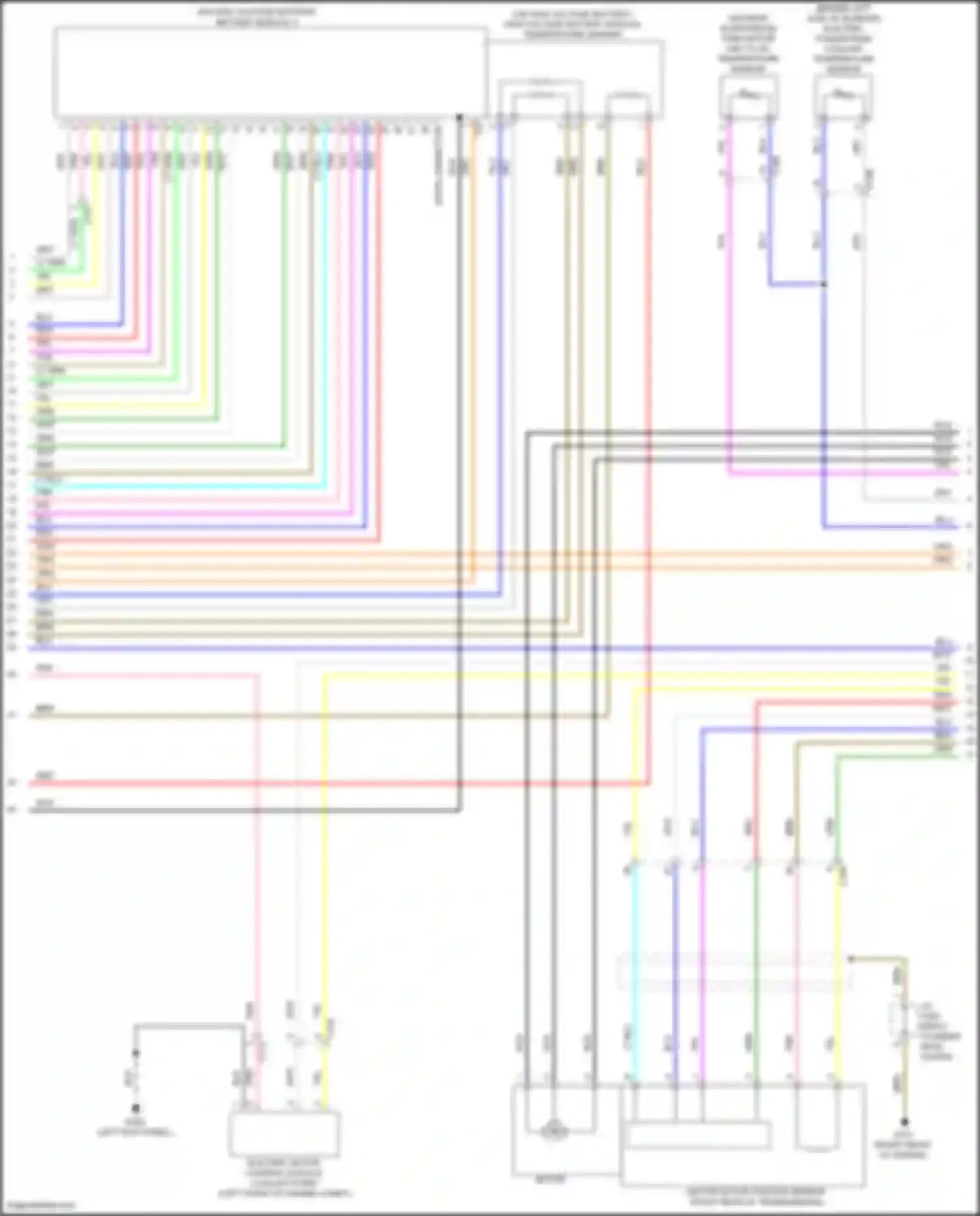 Wiring diagram tan for Acura MDX III facelift 2 (2016-2021) (150 of 165)