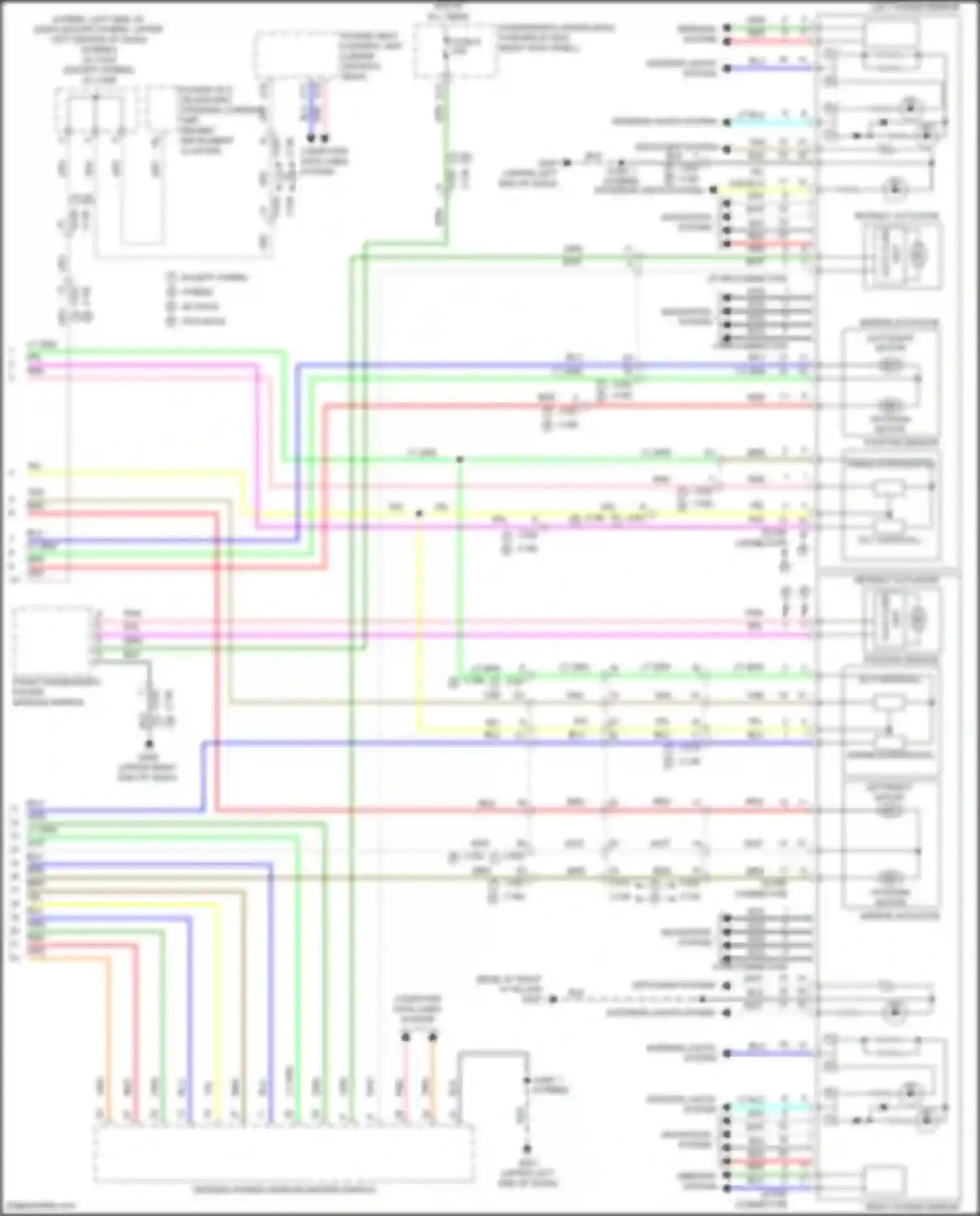 Wiring diagram tan for Acura MDX III facelift 2 (2016-2021) (26 of 165)