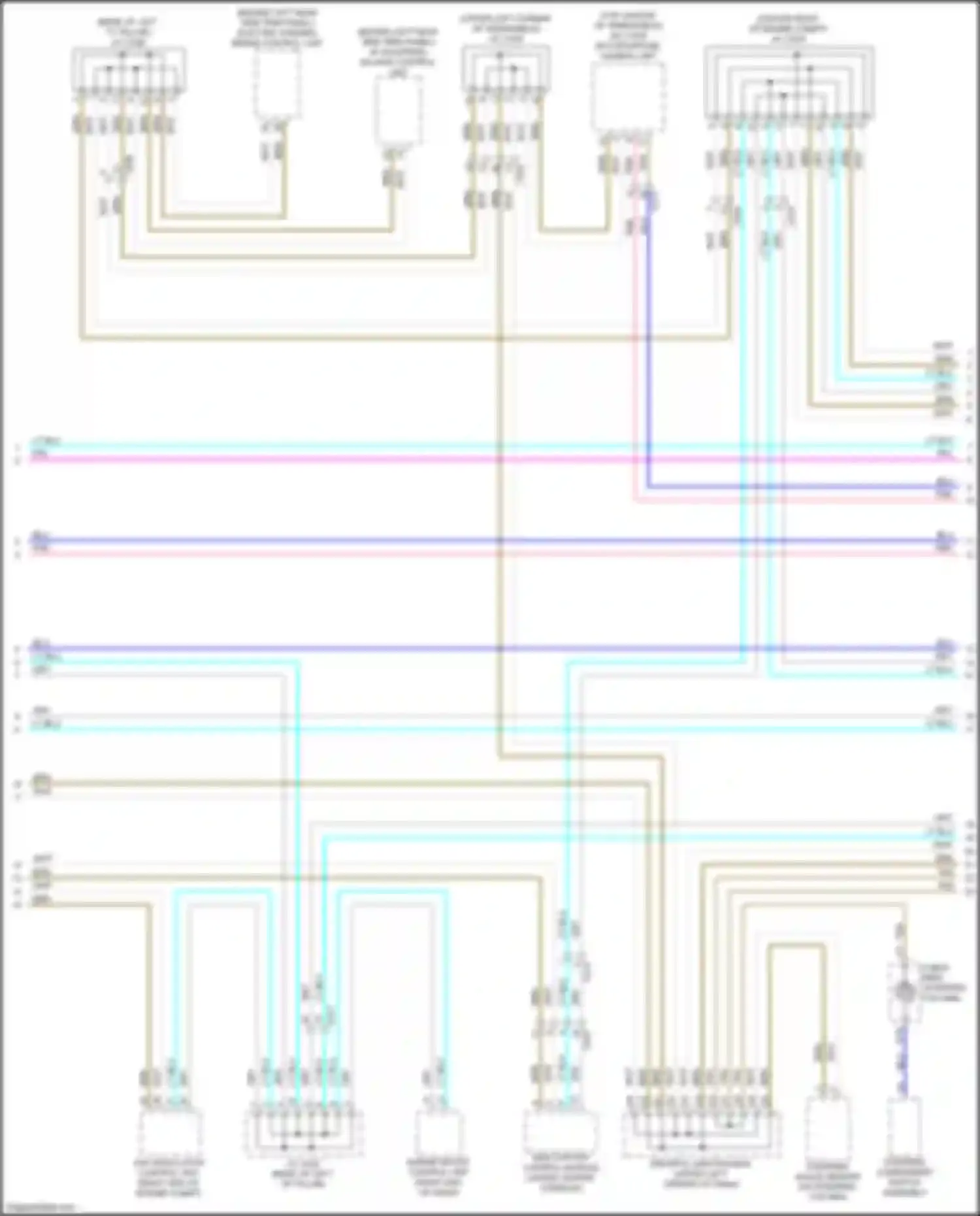 Wiring diagram tan for Acura MDX III facelift 2 (2016-2021) (5 of 165)