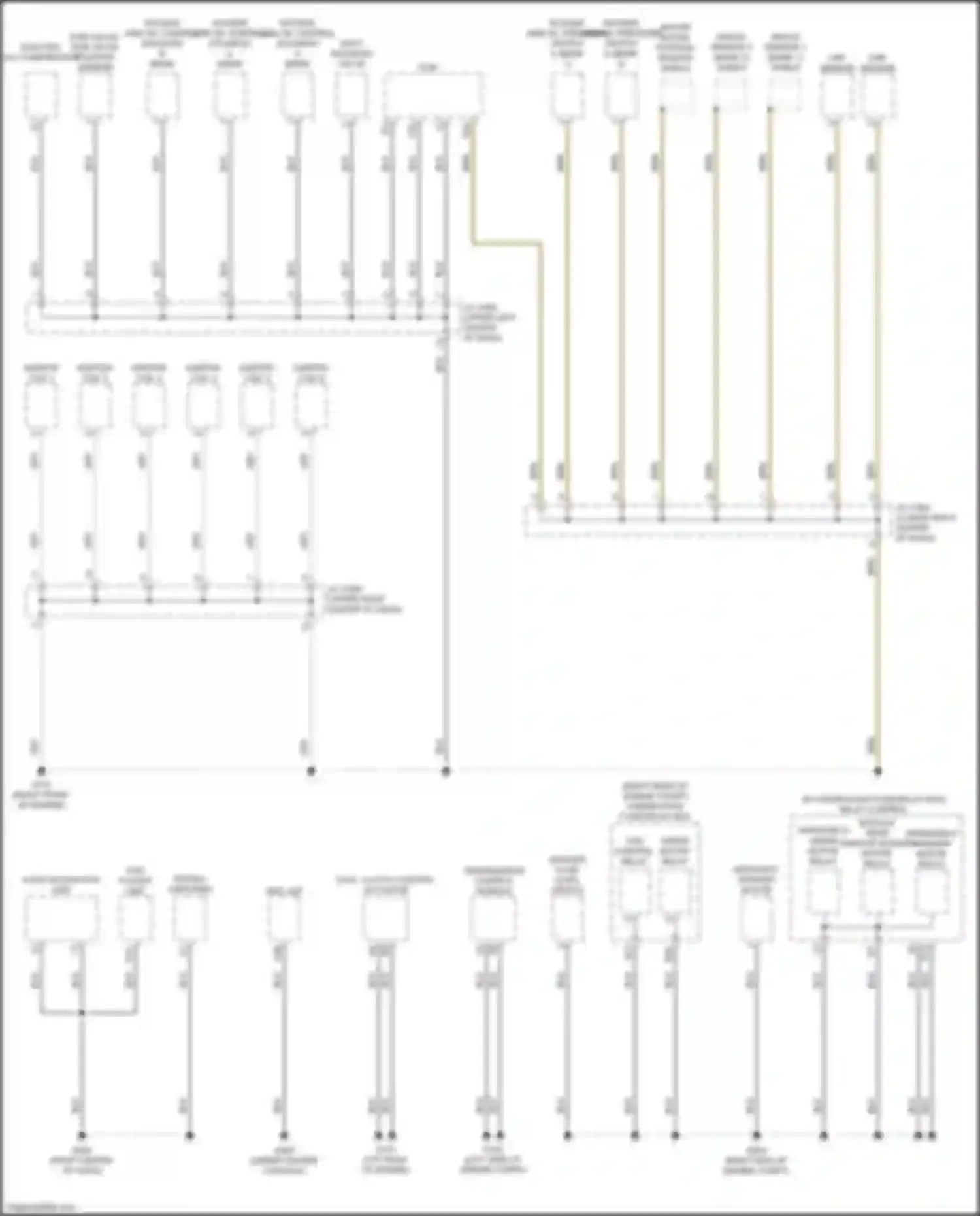 Wiring diagram transmission control module for Acura MDX III facelift 2 (2016-2021) (8 of 21)