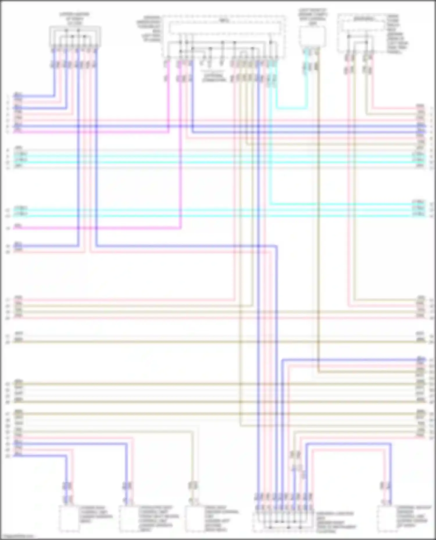 Wiring diagram wht for Acura MDX III facelift 2 (2016-2021) (15 of 210)