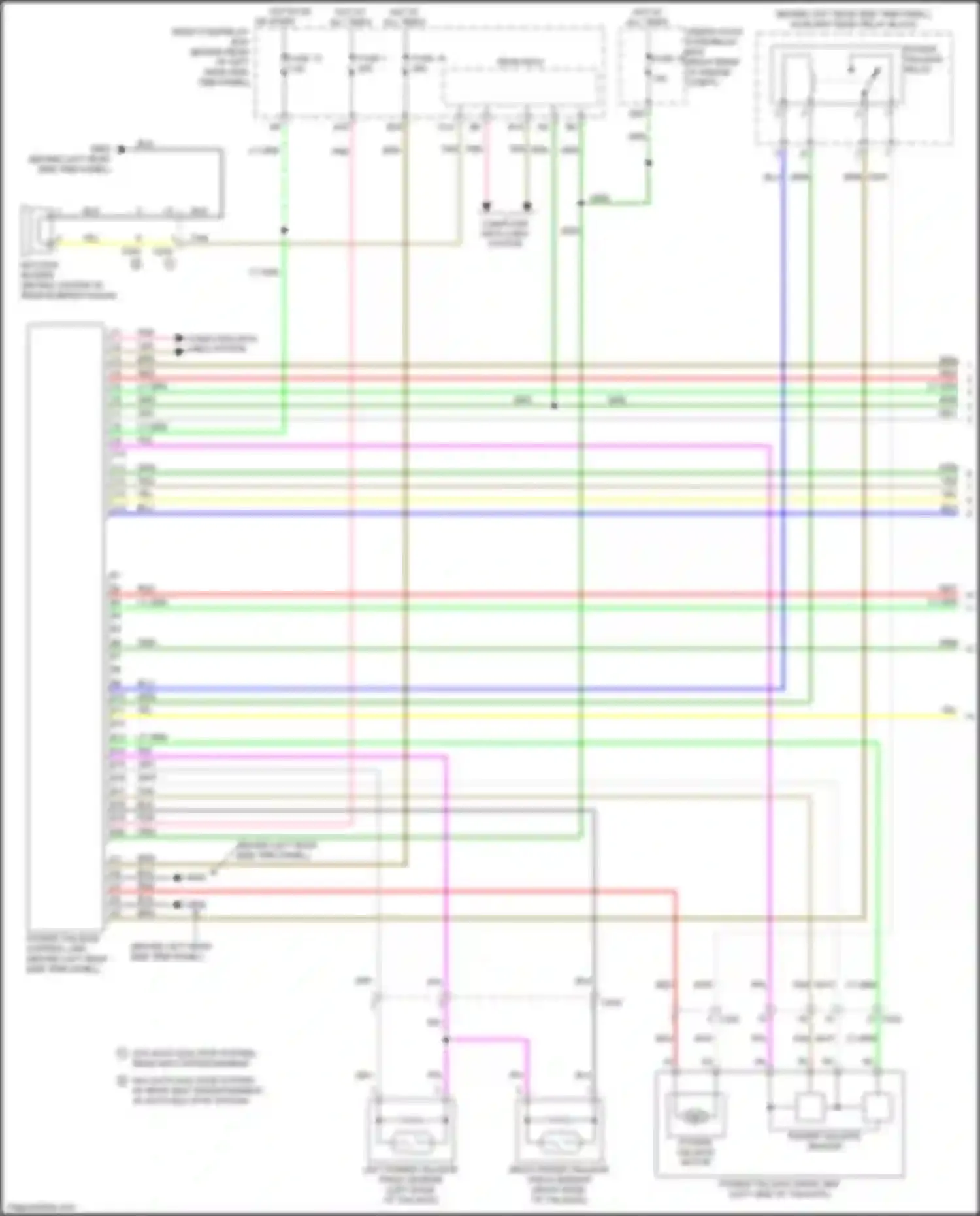 Wiring diagram wht for Acura MDX III facelift 2 (2016-2021) (150 of 210)
