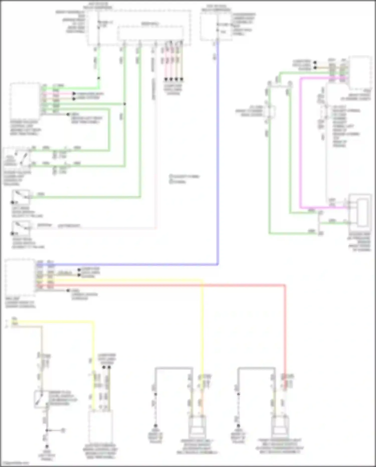 Wiring diagram wht for Acura MDX III facelift 2 (2016-2021) (152 of 210)
