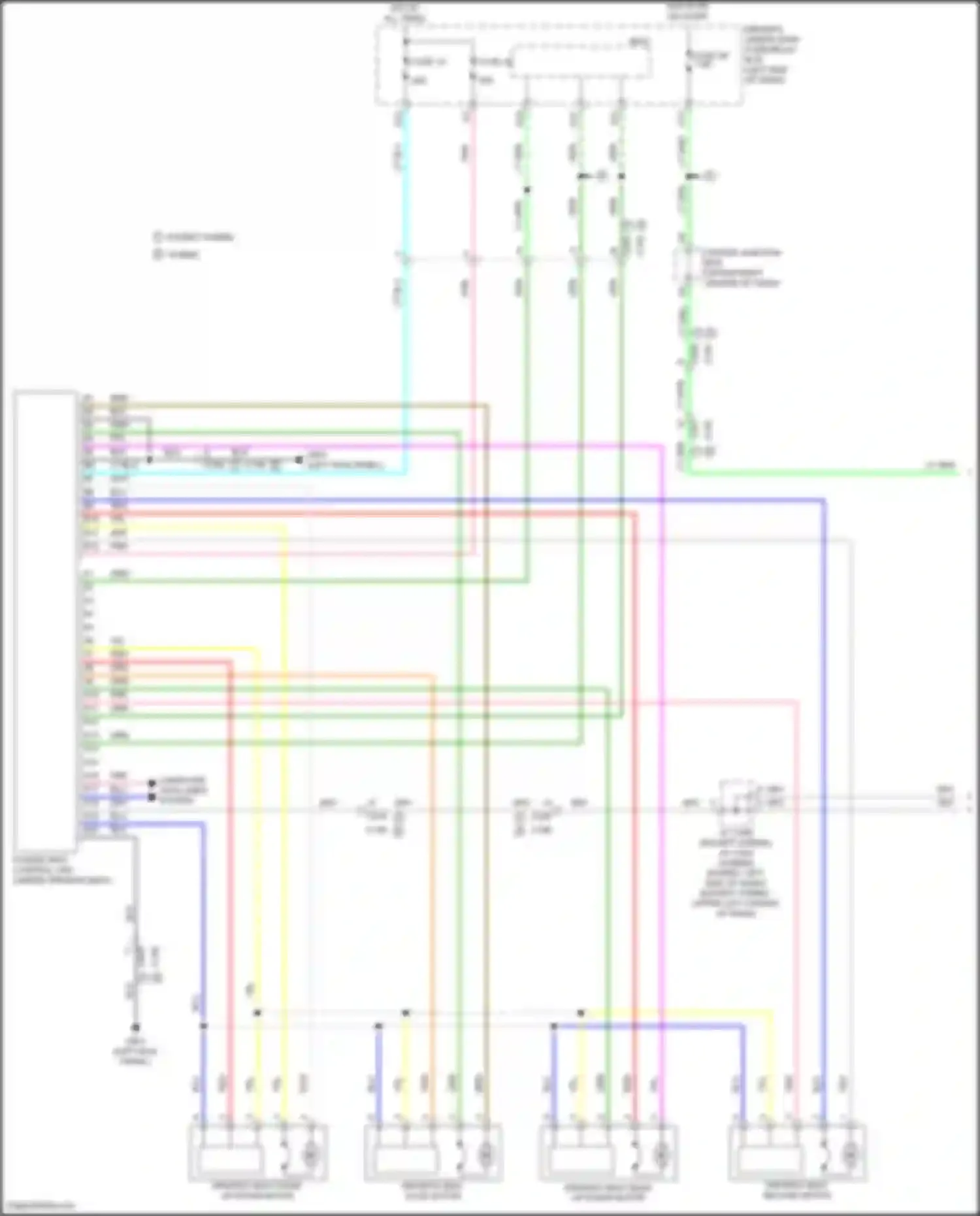 Wiring diagram yel for Acura MDX III facelift 2 (2016-2021) (21 of 200)