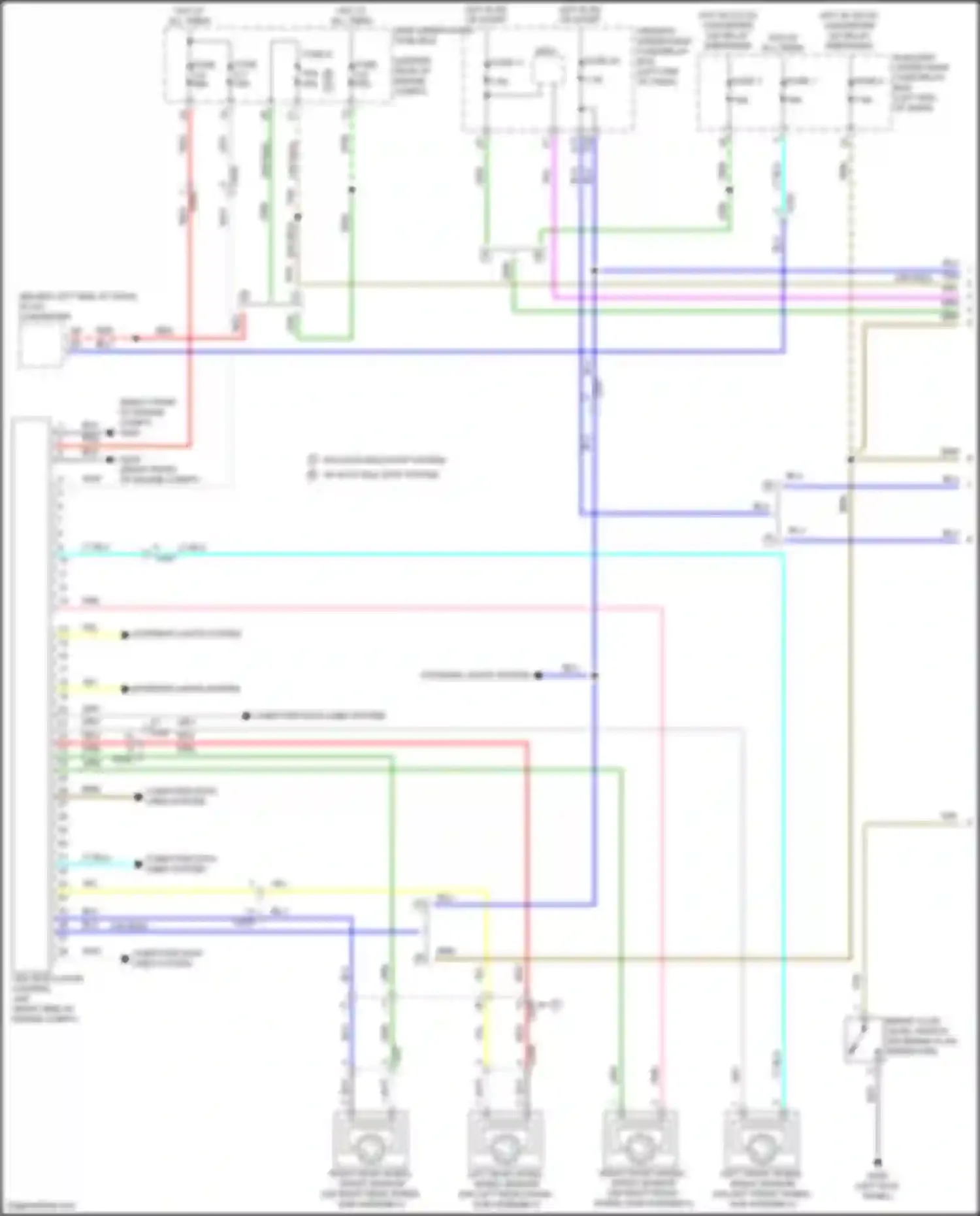 Wiring diagram yel for Acura MDX III facelift 2 (2016-2021) (11 of 200)