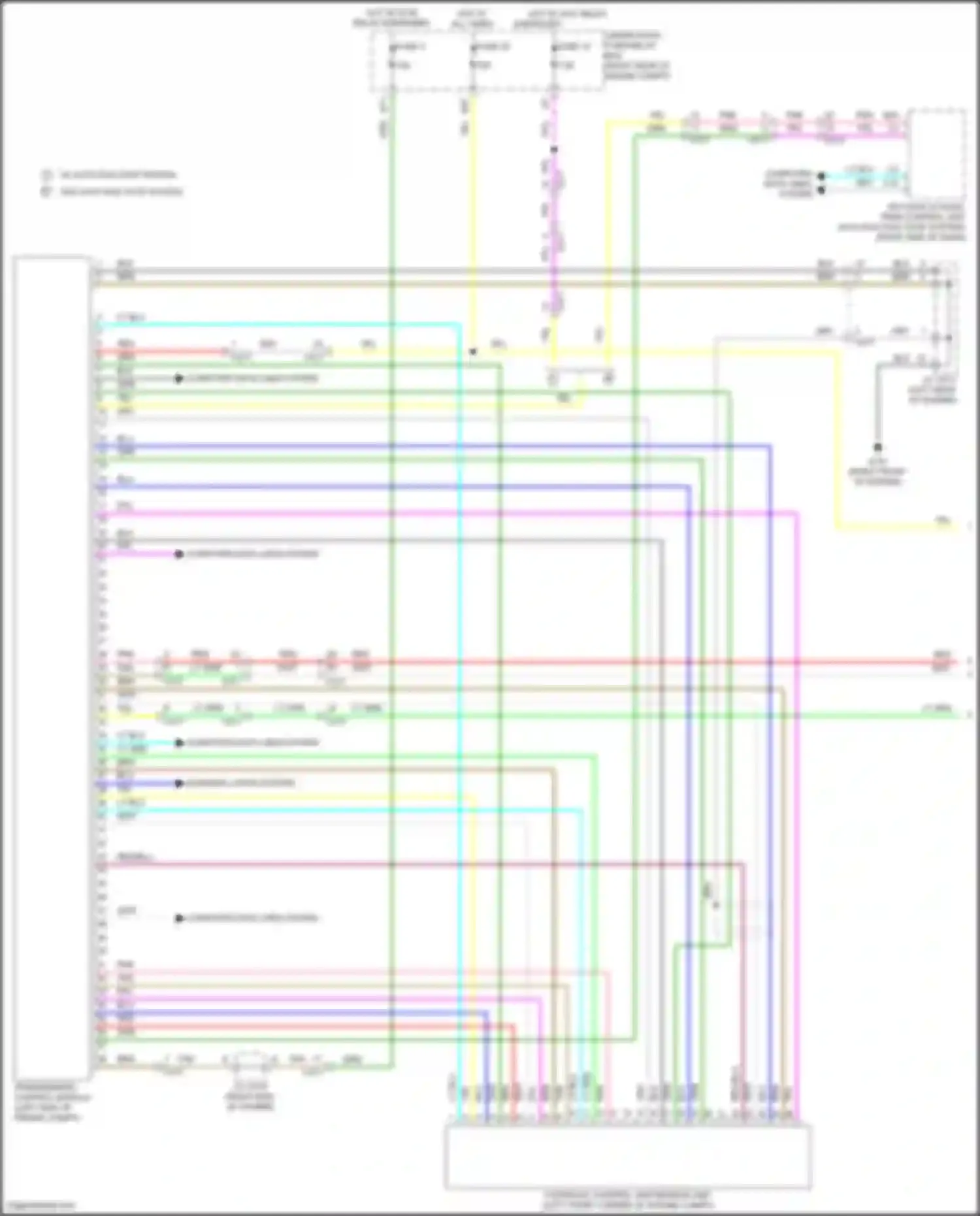 Wiring diagram yel for Acura MDX III facelift 2 (2016-2021) (101 of 200)