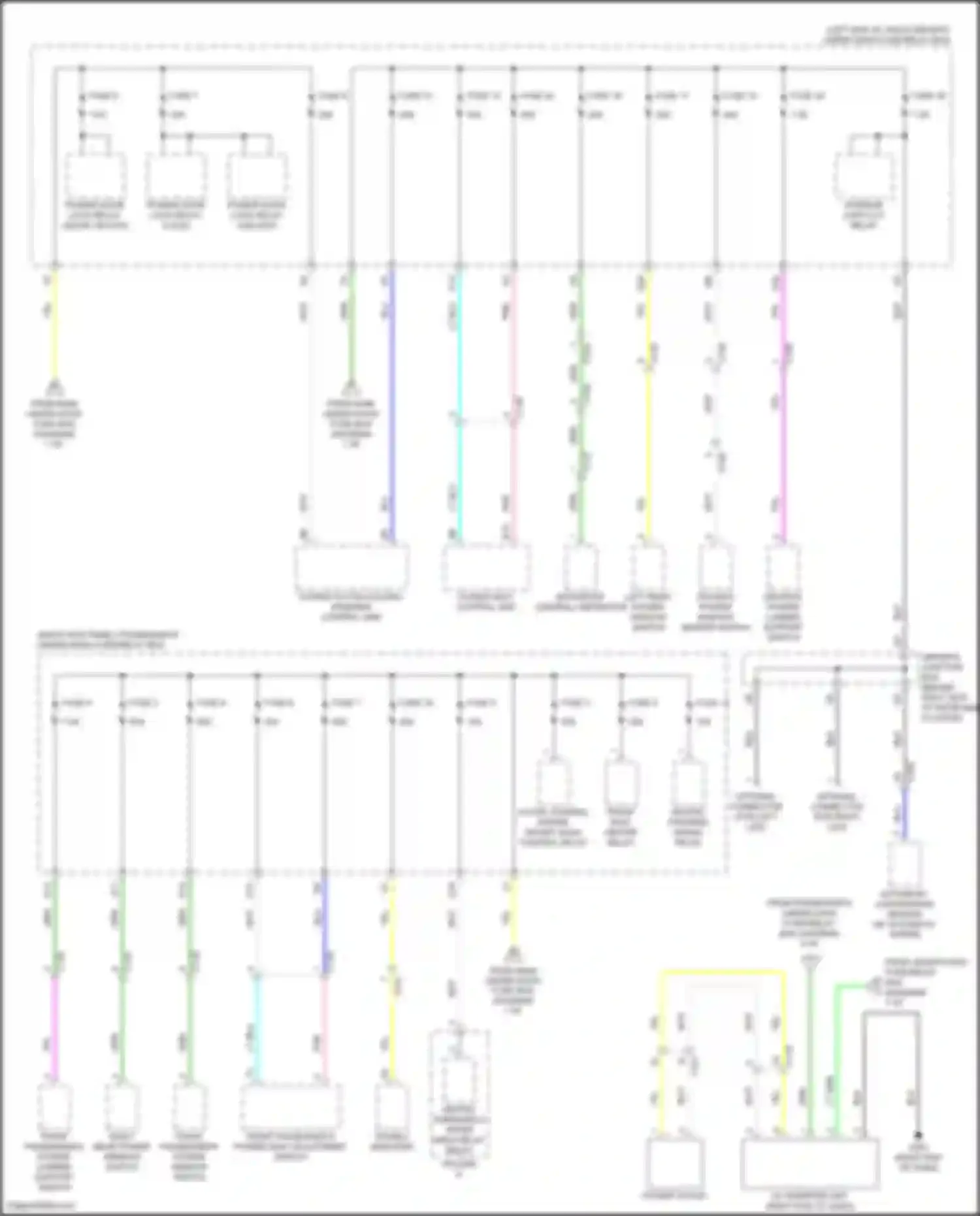 Wiring diagram yel for Acura MDX III facelift 2 (2016-2021) (126 of 200)