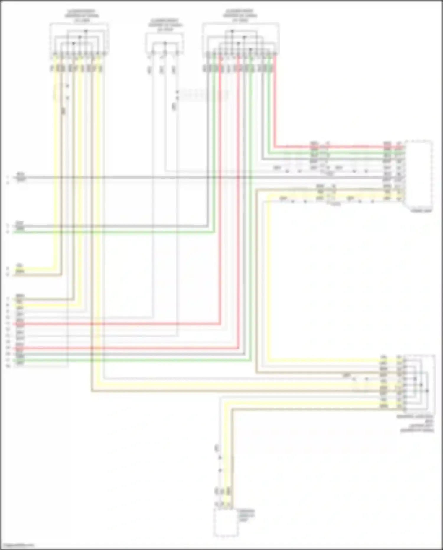 Wiring diagram yel for Acura MDX III facelift 2 (2016-2021) (72 of 200)