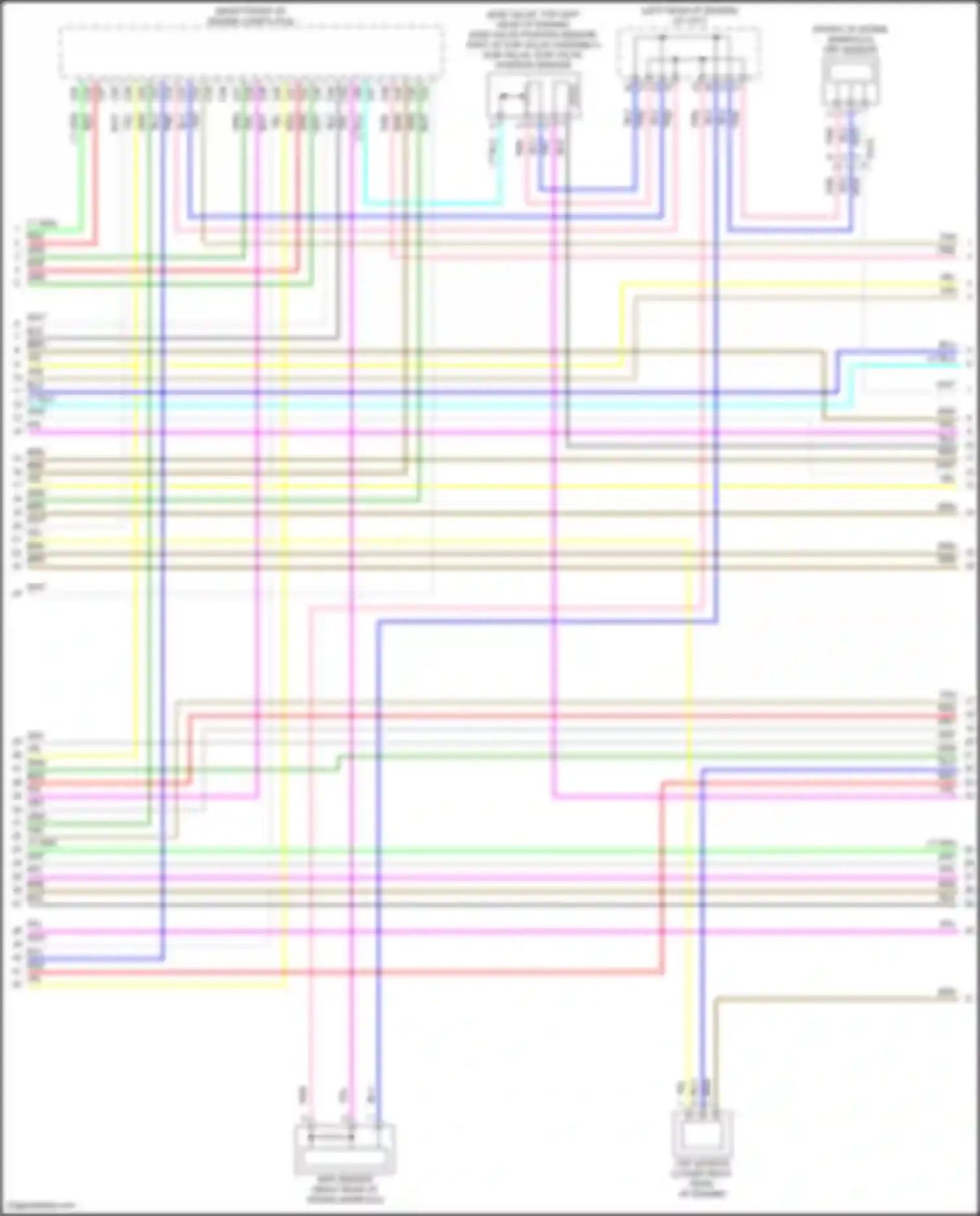 MDX Acura III facelift (2015-2016): Wiring diagram engine performance 3.5l (7 of 9)