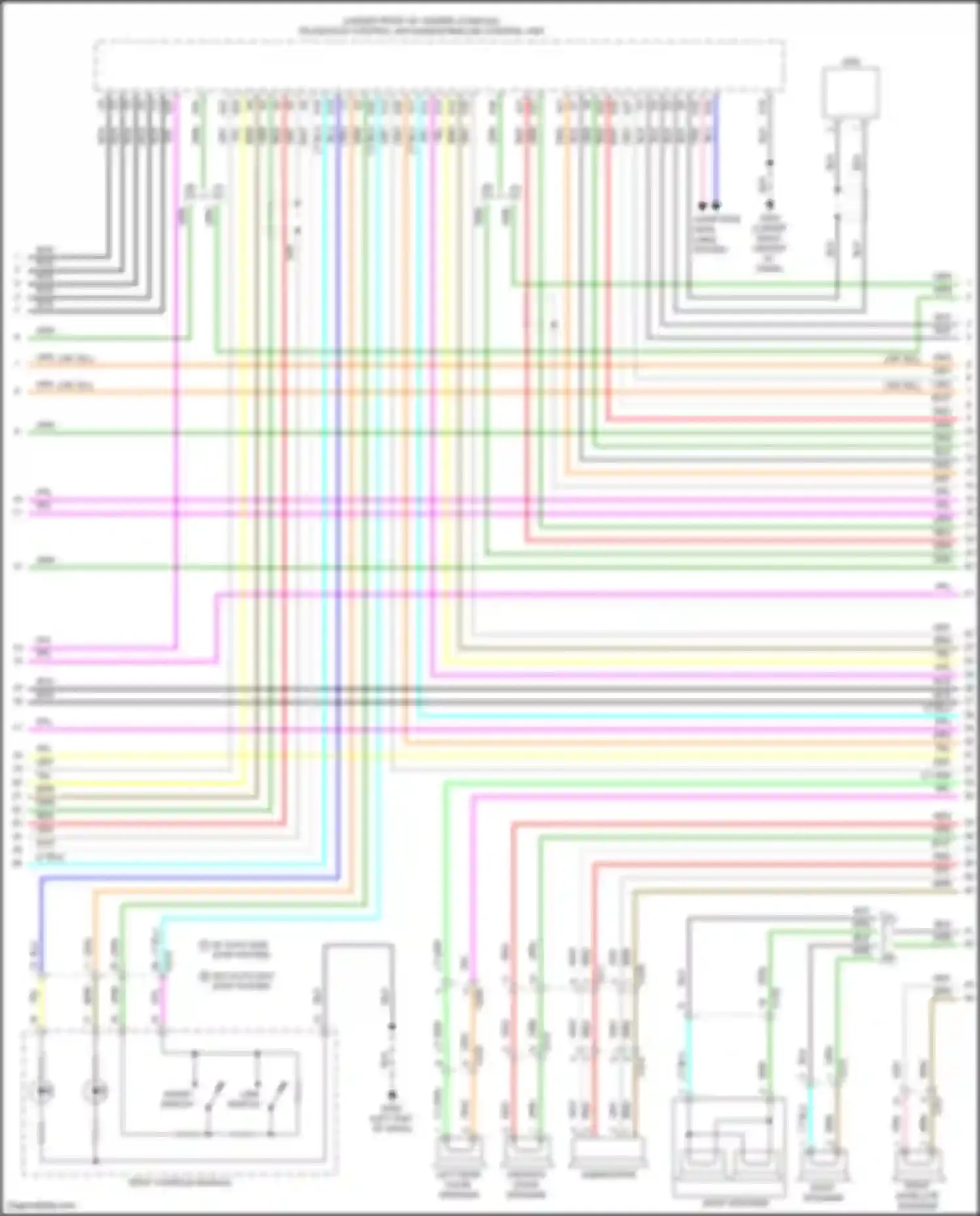 MDX Acura III facelift (2015-2016): Navigation circuit (3 of 9)