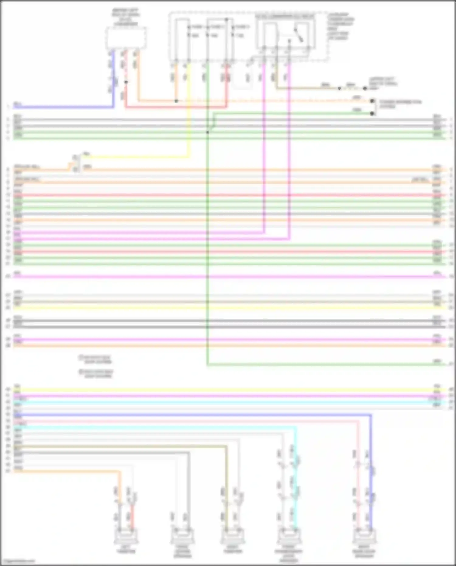 MDX Acura III facelift (2015-2016): Radio circuit, w/ navigation (5 of 9)