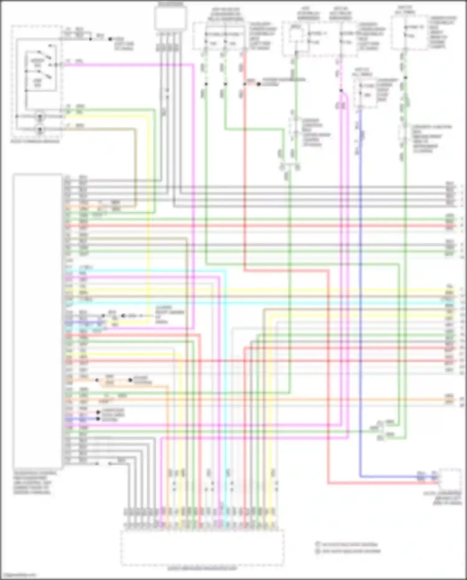 Wiring diagram assist sw for Acura MDX III facelift (2015-2016) (1 of 1)