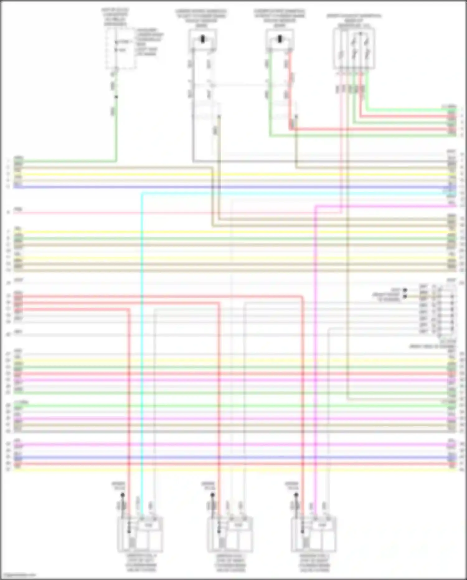Wiring diagram auxiliary under-dash fuse/relay box for Acura MDX III facelift (2015-2016) (34 of 34)