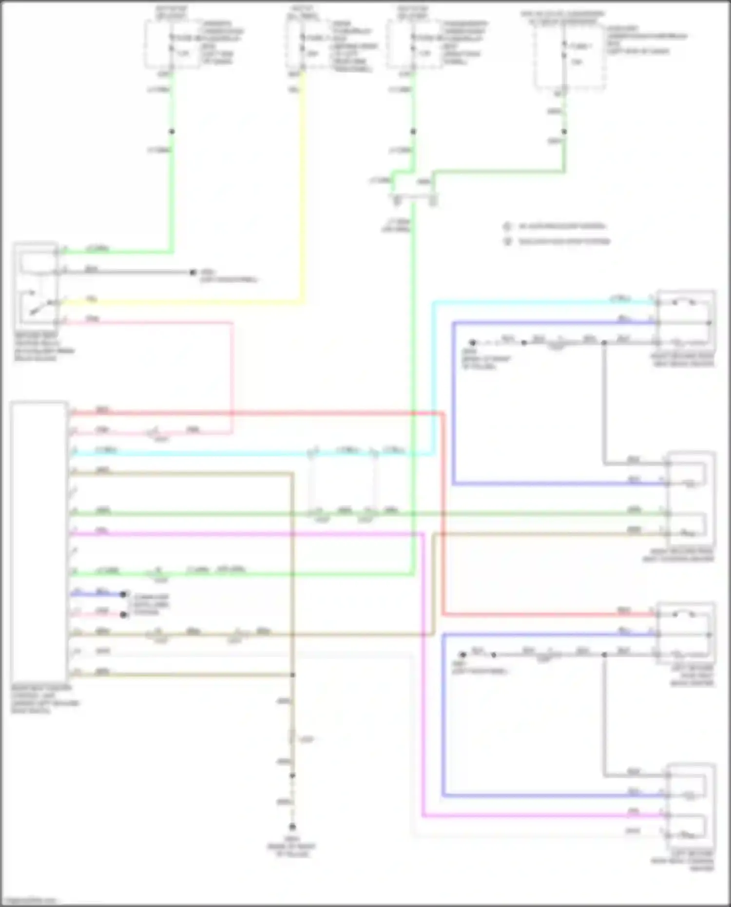 Wiring diagram blk for Acura MDX III facelift (2015-2016) (109 of 143)